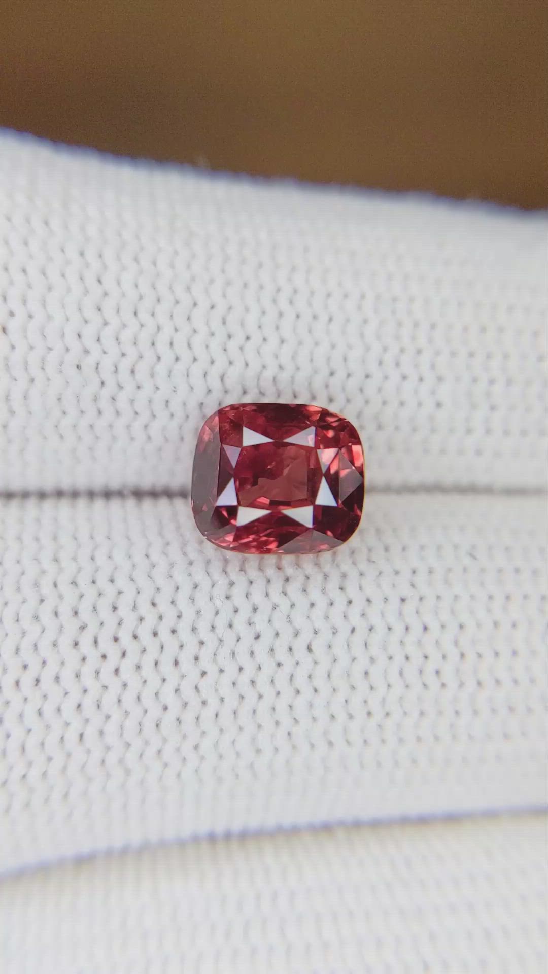 3.01 Ct. Padparadscha Sapphire from Madagascar Size Video