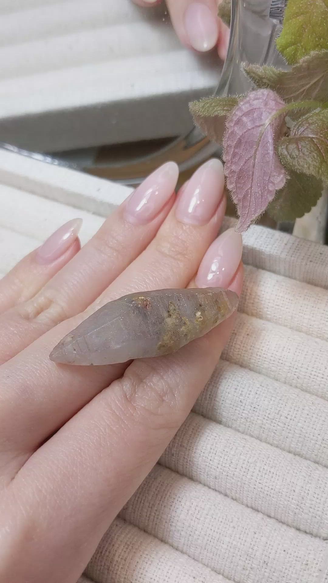 71.19 Ct. Pink Sapphire Crystal from Ceylon (Sri Lanka) Size Video