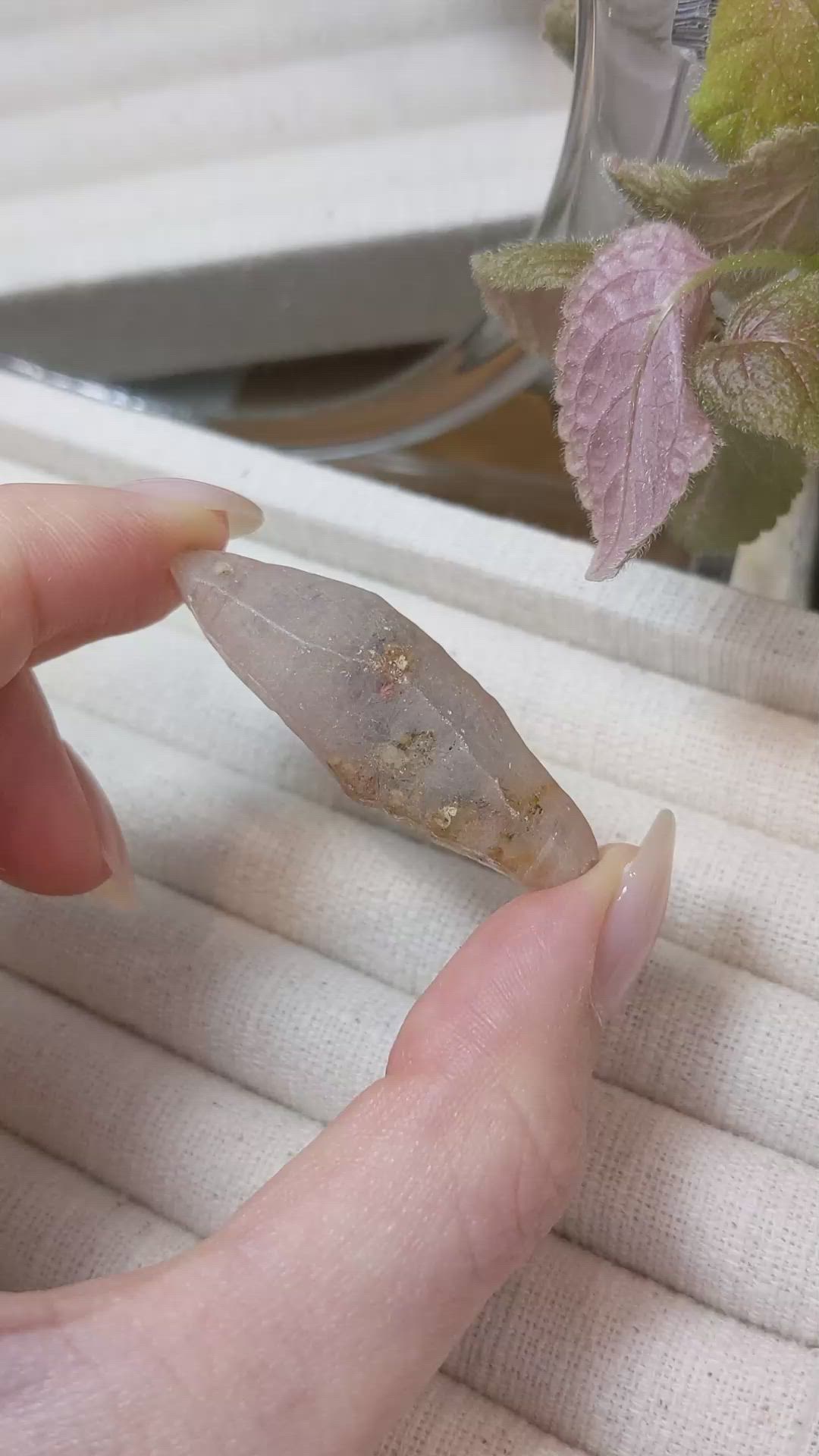 71.19 Ct. Pink Sapphire Crystal from Ceylon (Sri Lanka) Size Video