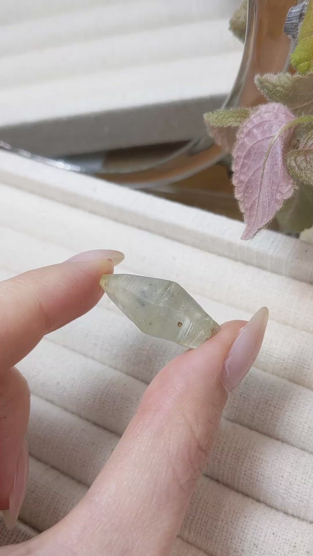 36.92 Ct. Yellow Sapphire Crystal from Ceylon (Sri Lanka) Size Video
