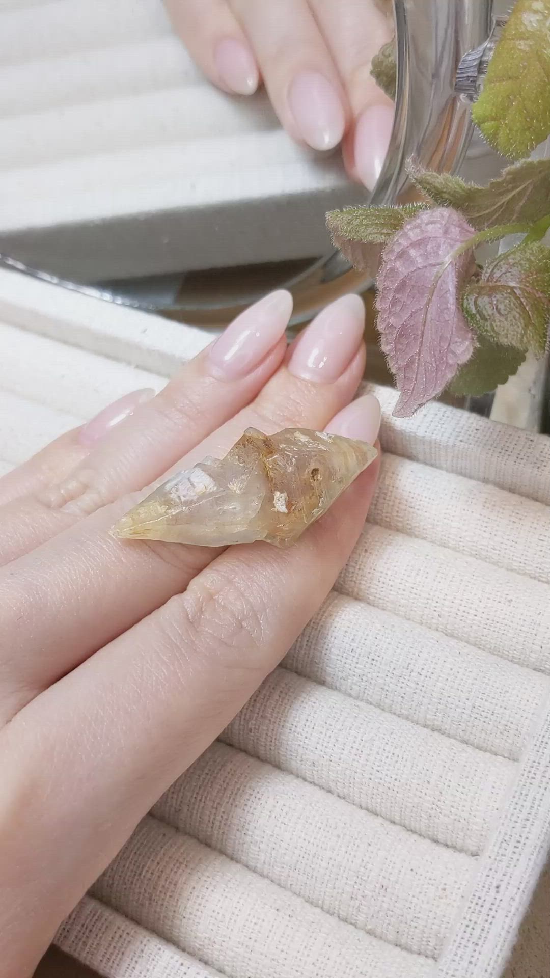 69.48 Ct. Yellow Sapphire Crystal from Ceylon (Sri Lanka) Size Video