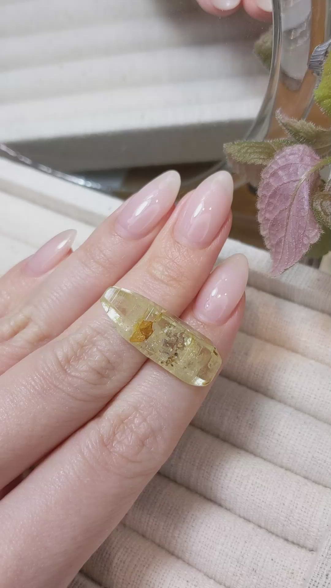 26.01 Ct. Yellow Sapphire Crystal from Ceylon (Sri Lanka) Size Video