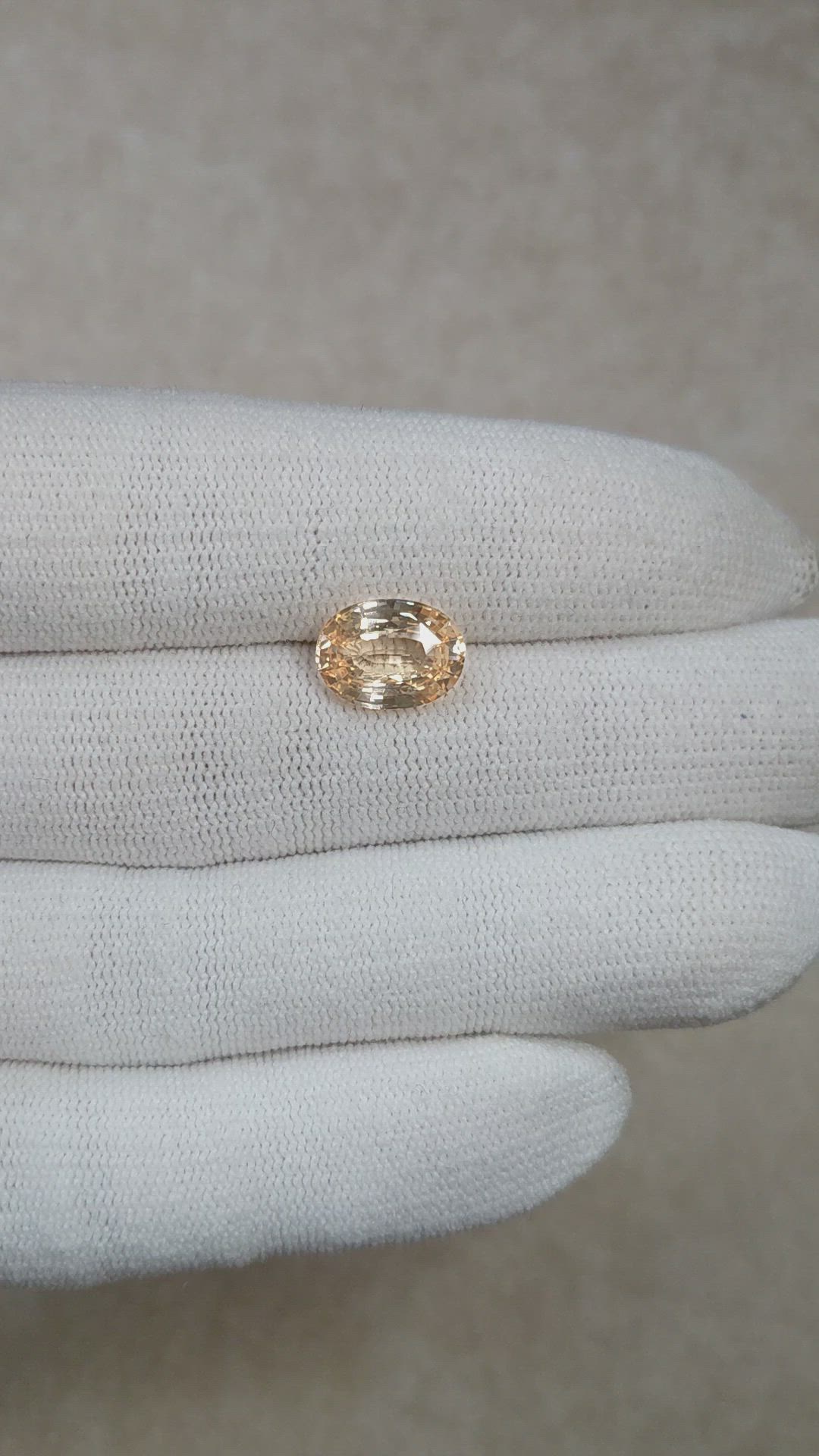 4.01 Ct. Padparadscha Sapphire from Madagascar Size Video