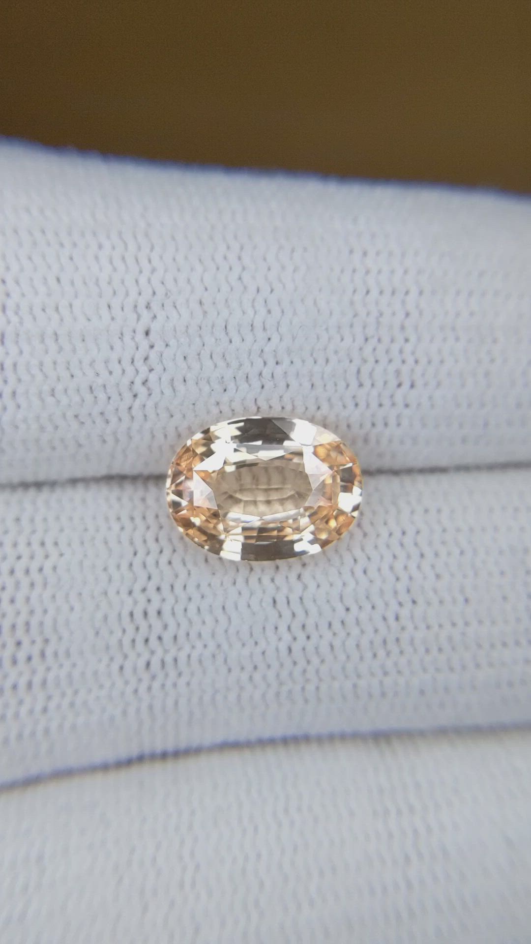 4.01 Ct. Padparadscha Sapphire from Madagascar Size Video