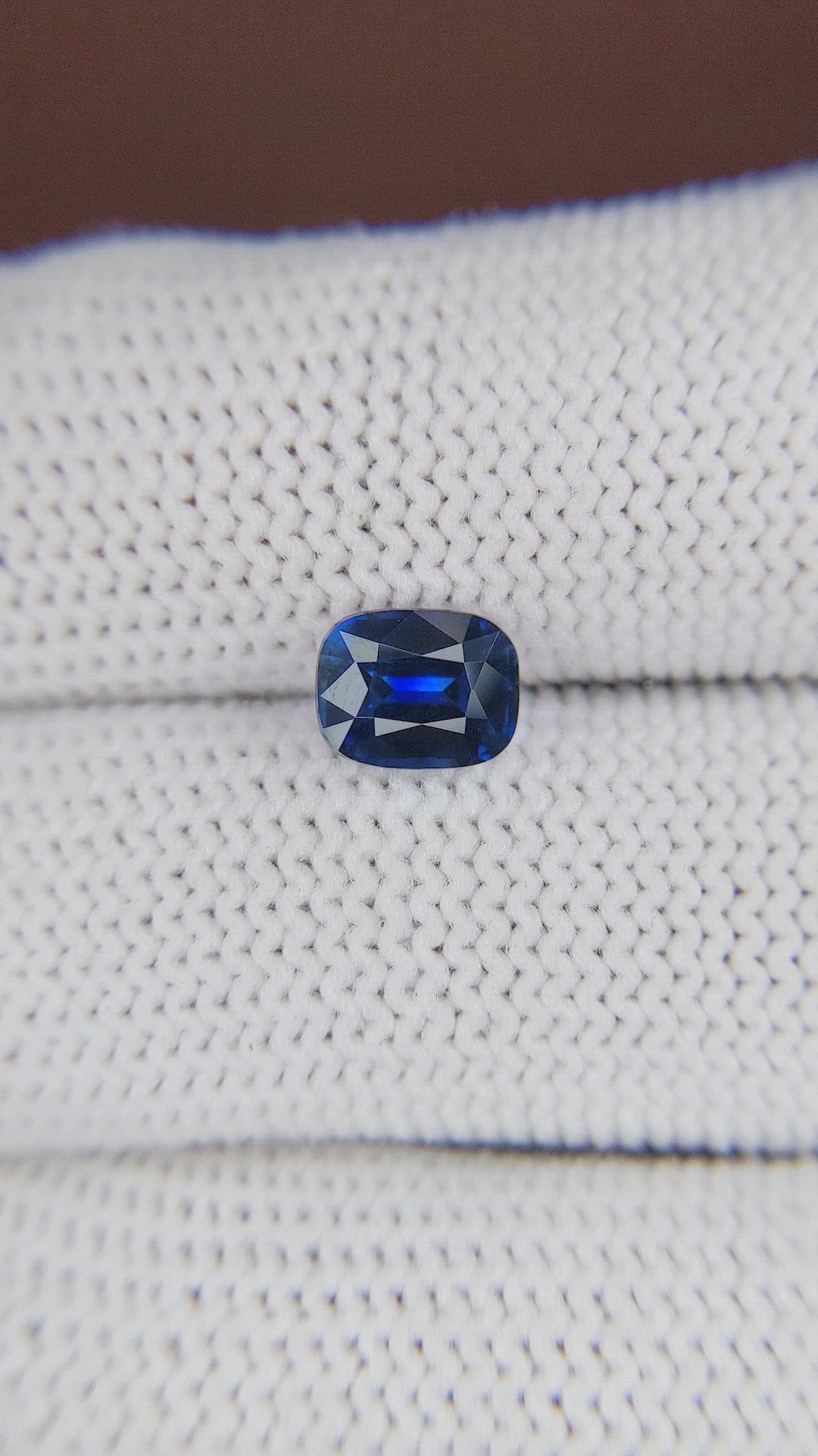 1.57 Ct. Blue Sapphire from Tanzania Size Video