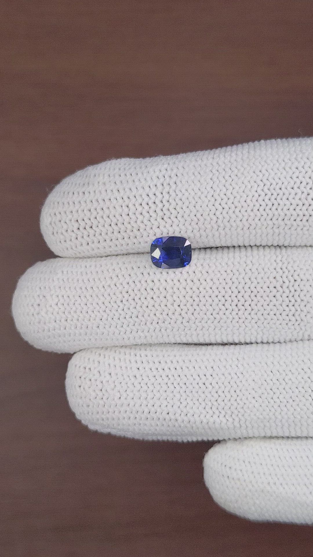 1.57 Ct. Blue Sapphire from Tanzania Size Video
