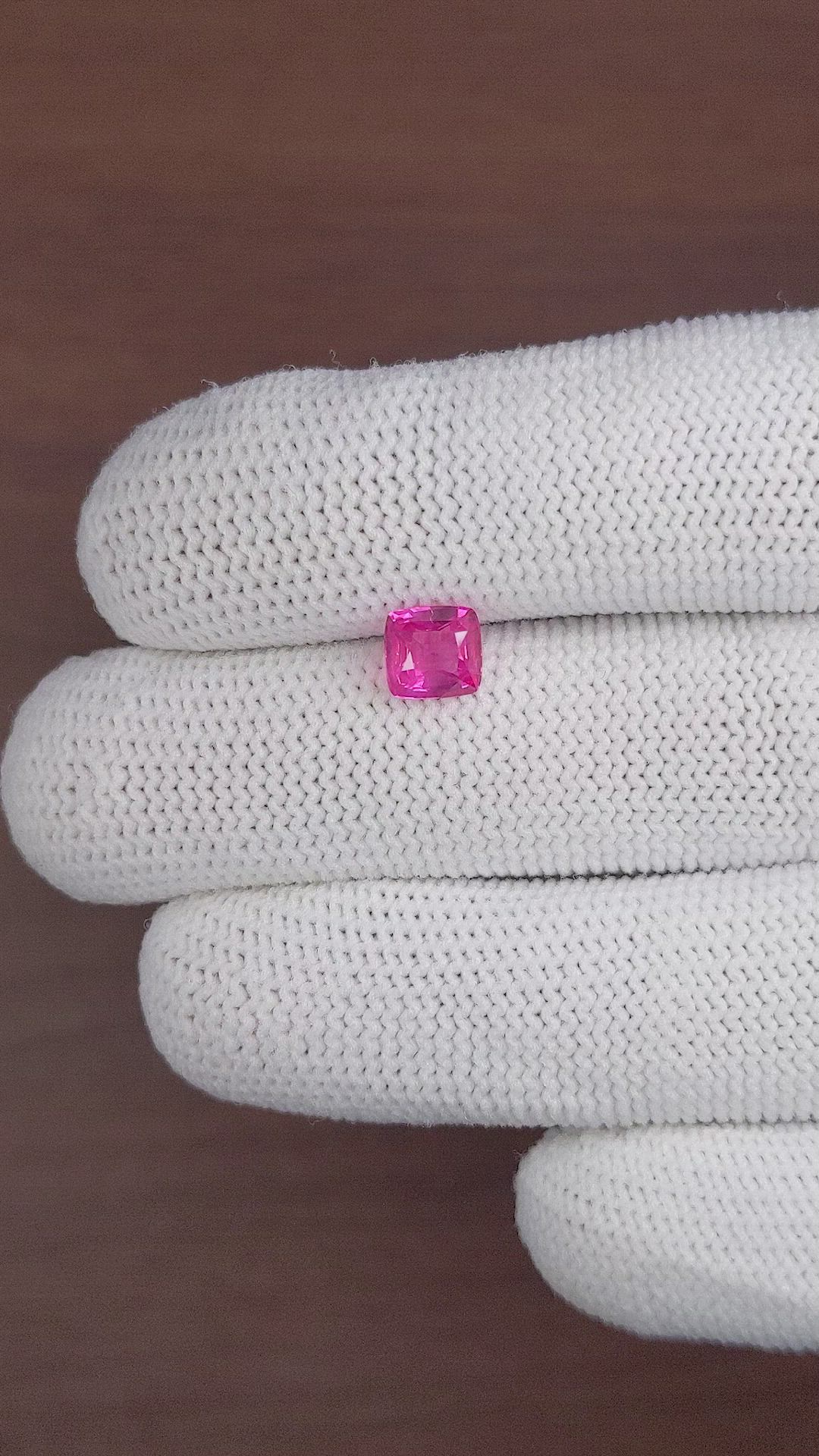 1.54 Ct. Pink Sapphire from Mozambique Size Video