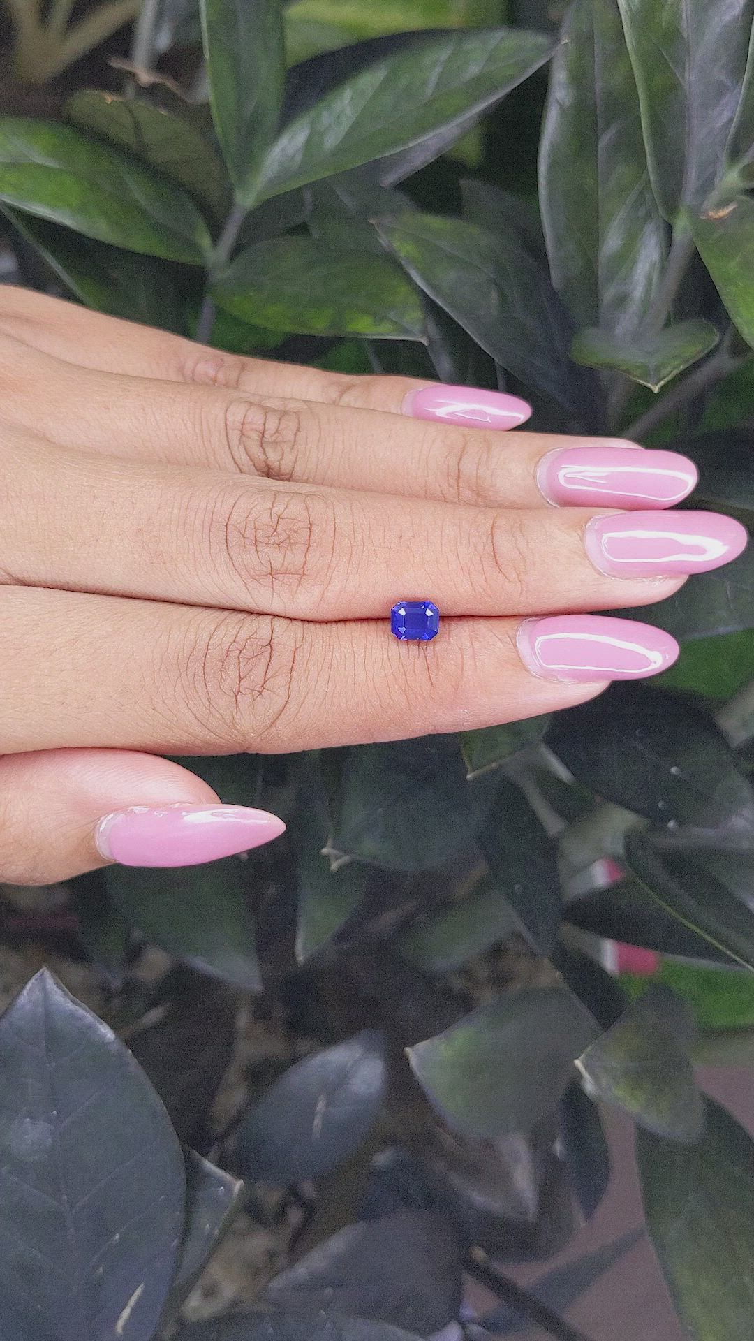 1.02 Ct. Color Change Sapphire from Tanzania Size Video