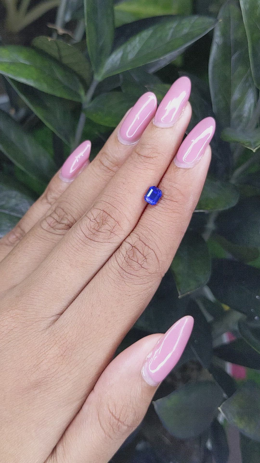 1.02 Ct. Color Change Sapphire from Tanzania Size Video