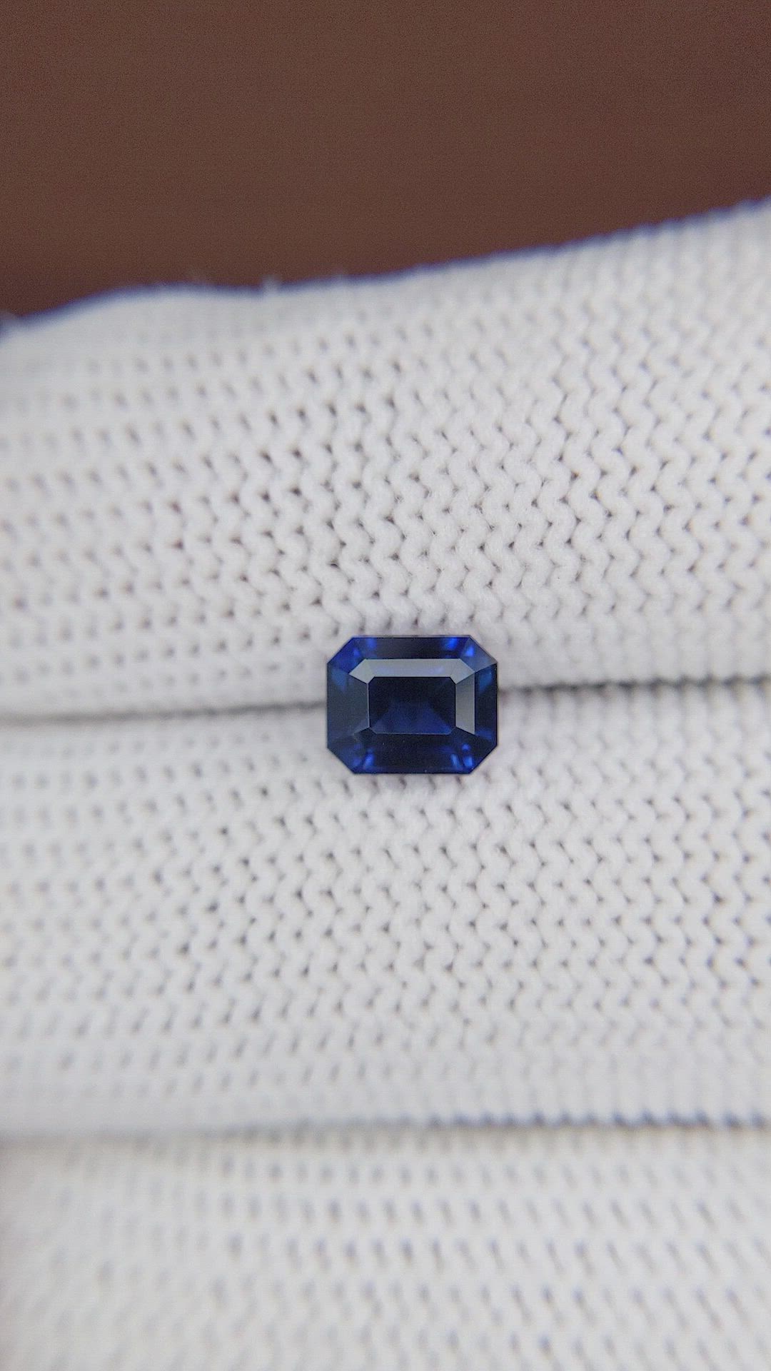 1.62 Ct. Blue Sapphire from Tanzania Size Video