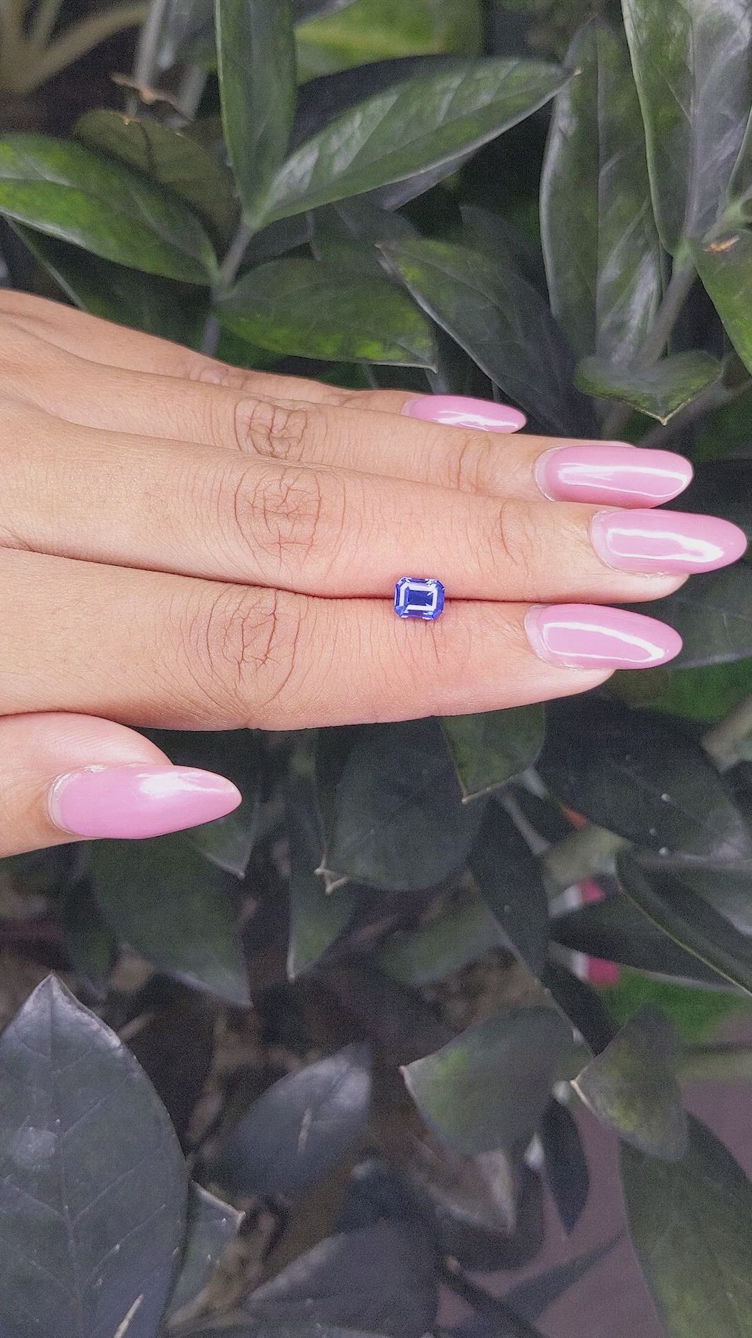 1.02 Ct. Color Change Sapphire from Tanzania Size Video