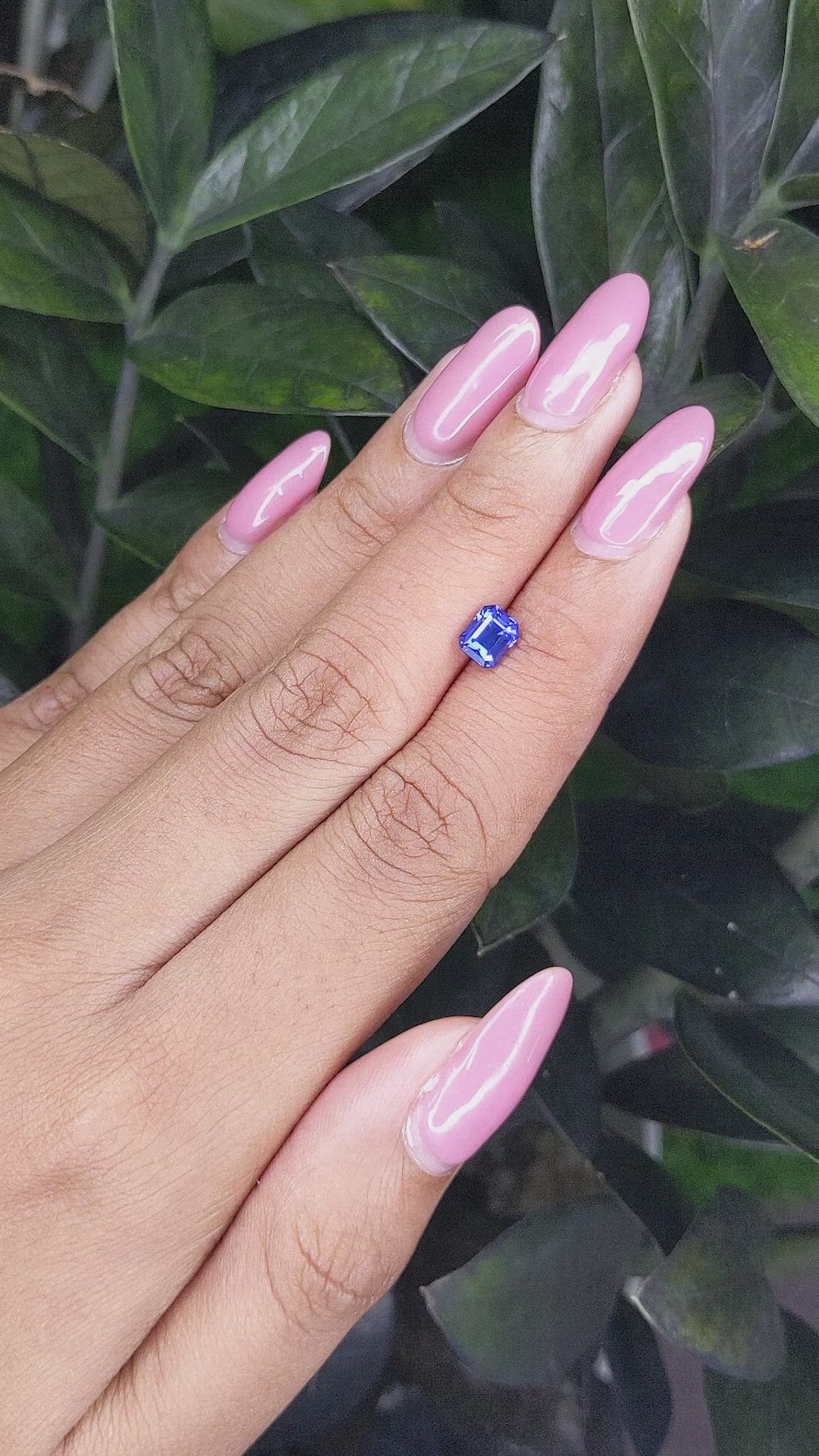1.02 Ct. Color Change Sapphire from Tanzania Size Video