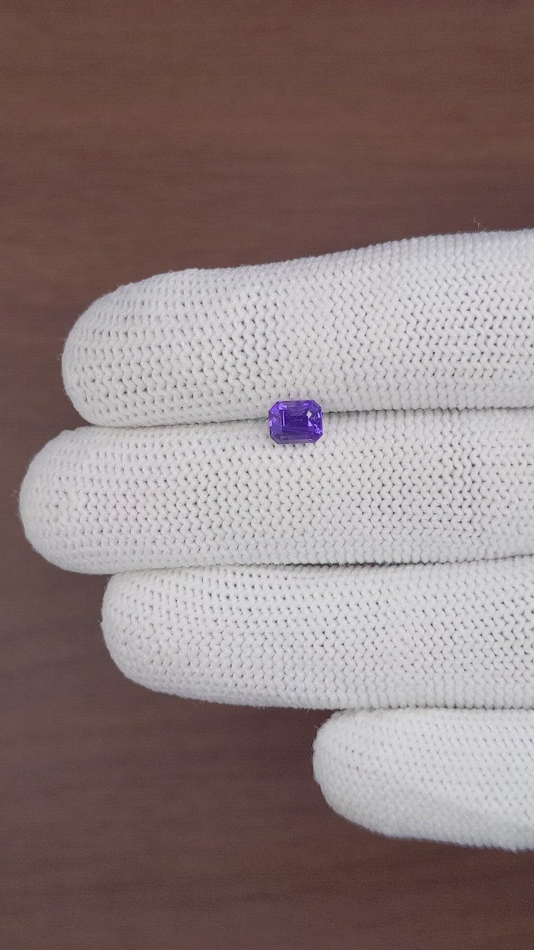 1.02 Ct. Color Change Sapphire from Tanzania Size Video