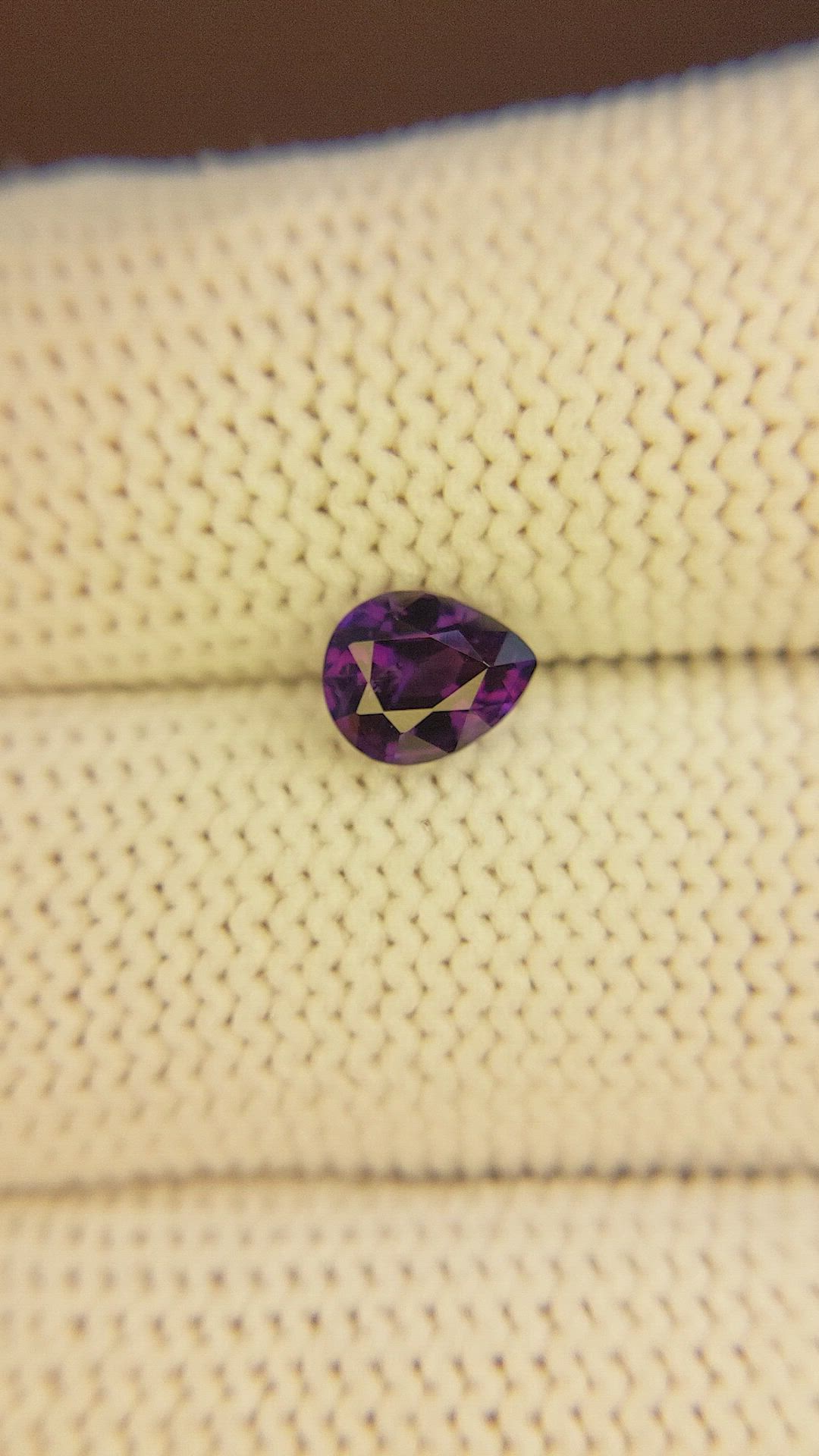 1.04 Ct. Color Change Sapphire from Ceylon (Sri Lanka) Size Video