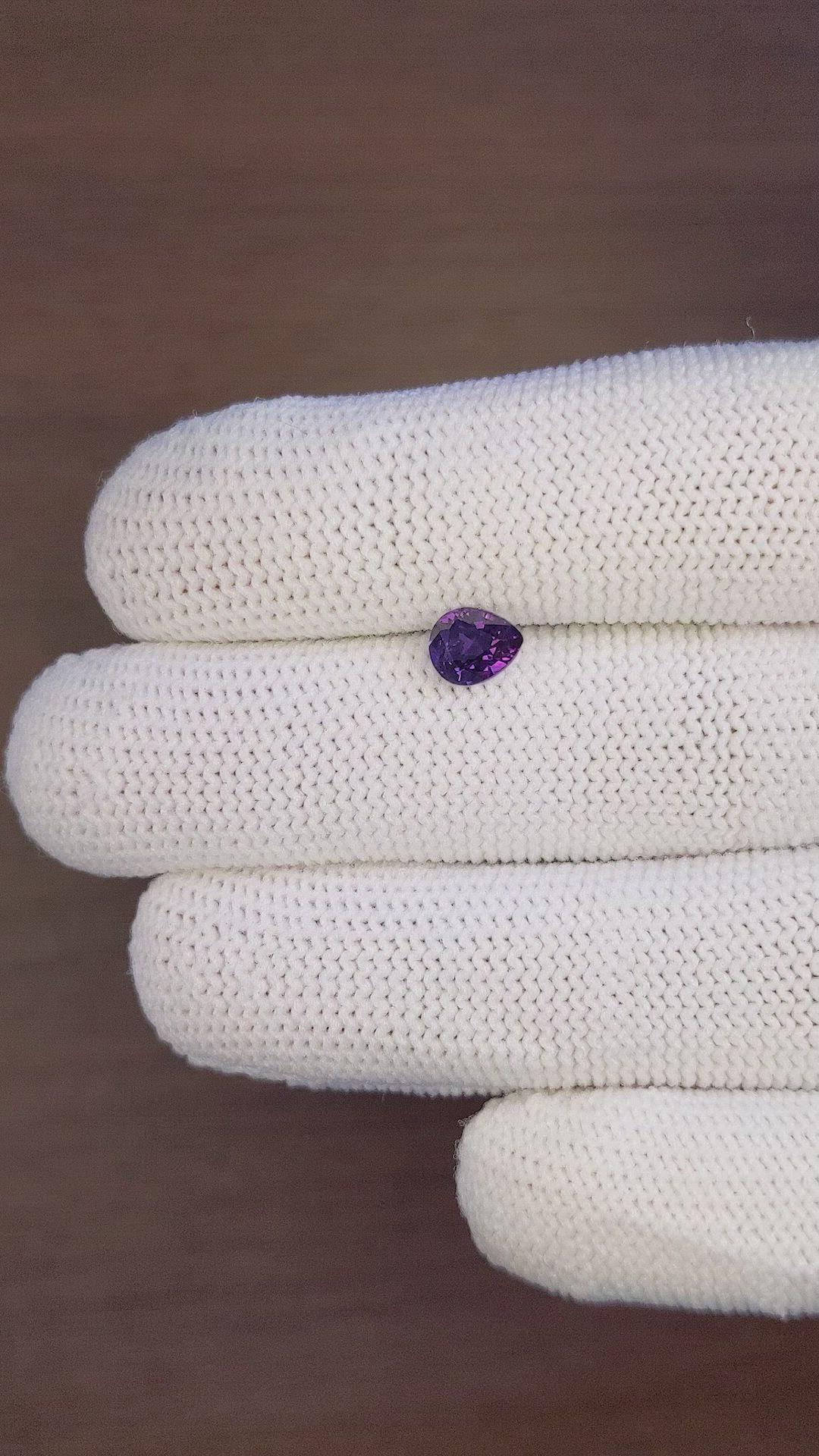 1.04 Ct. Color Change Sapphire from Ceylon (Sri Lanka) Size Video