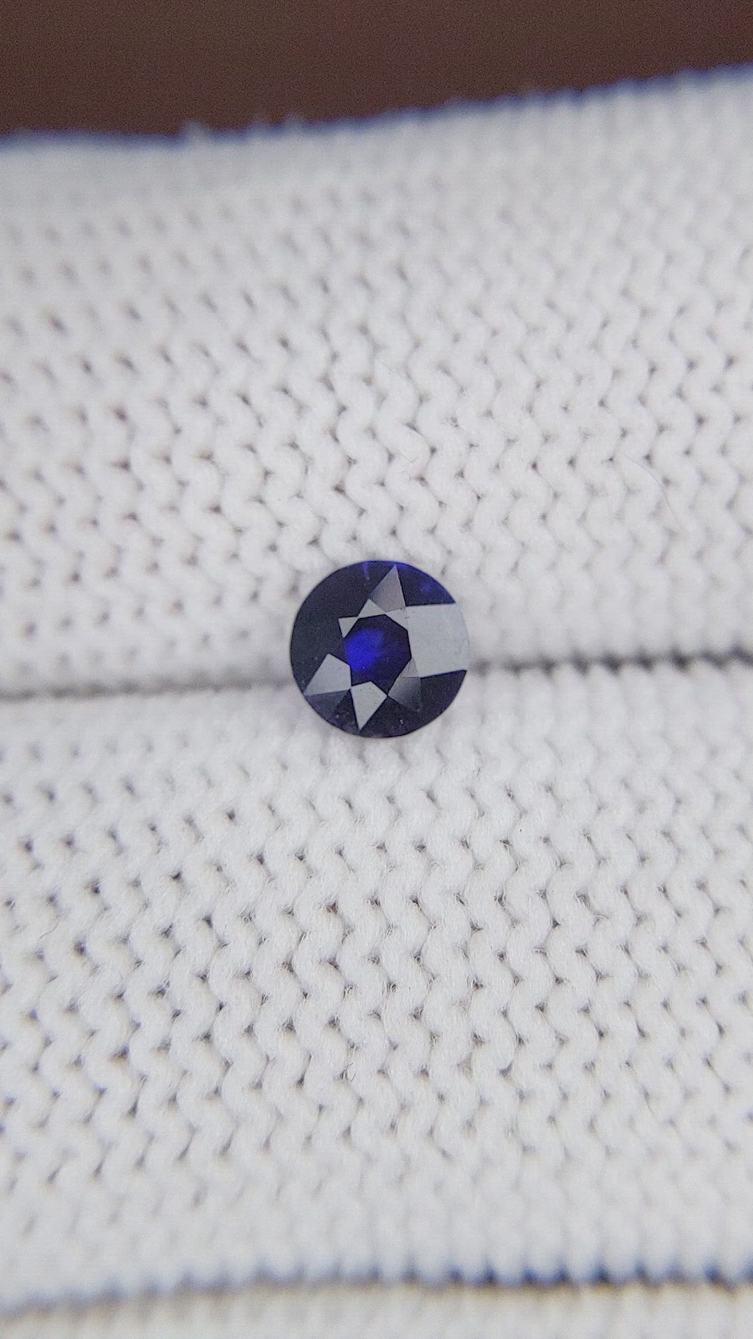 0.53 Ct. Color Change Sapphire from Ceylon (Sri Lanka) Size Video