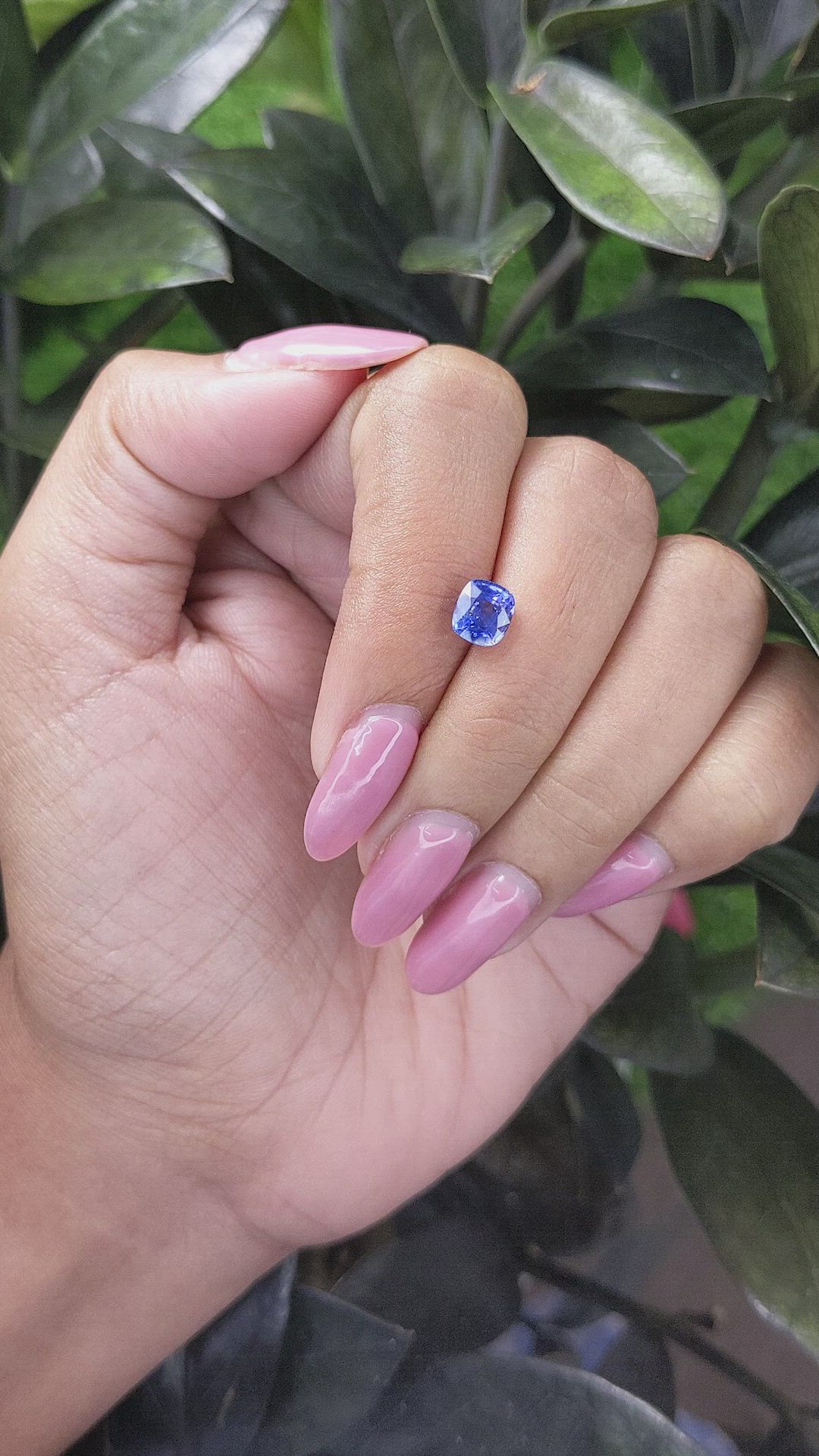 1.43 Ct. Color Change Sapphire from Ceylon (Sri Lanka) Size Video