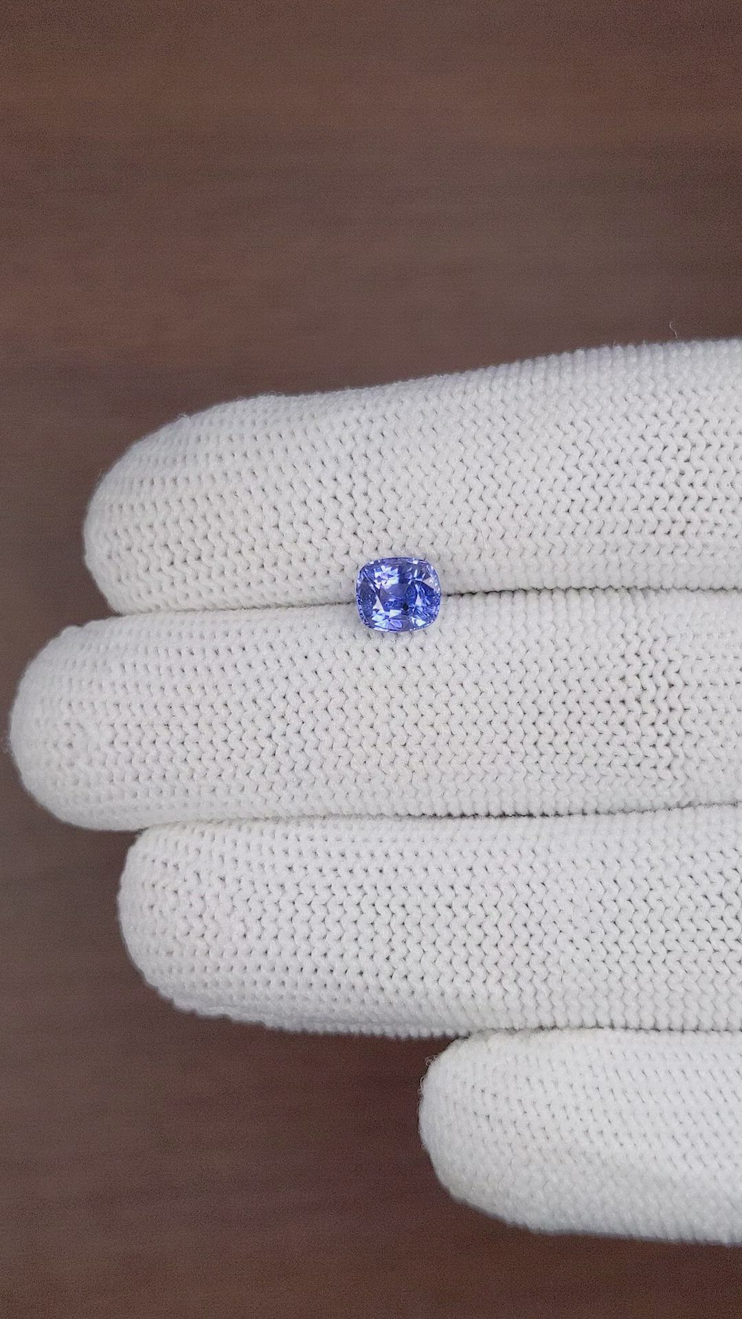 1.43 Ct. Color Change Sapphire from Ceylon (Sri Lanka) Size Video