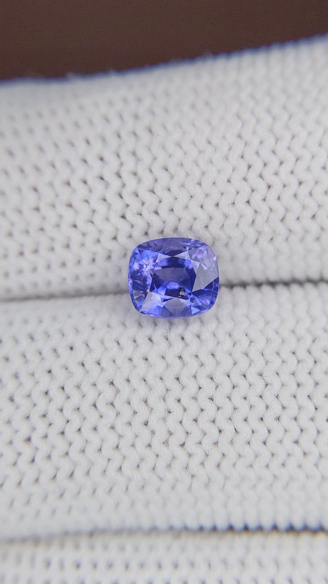 1.43 Ct. Color Change Sapphire from Ceylon (Sri Lanka) Size Video