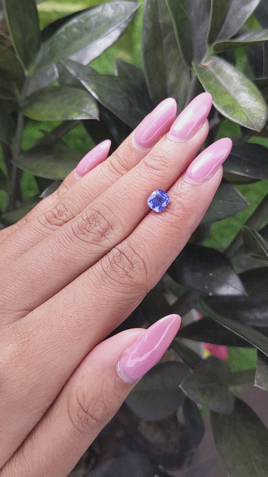 1.43 Ct. Color Change Sapphire from Ceylon (Sri Lanka) Size Video
