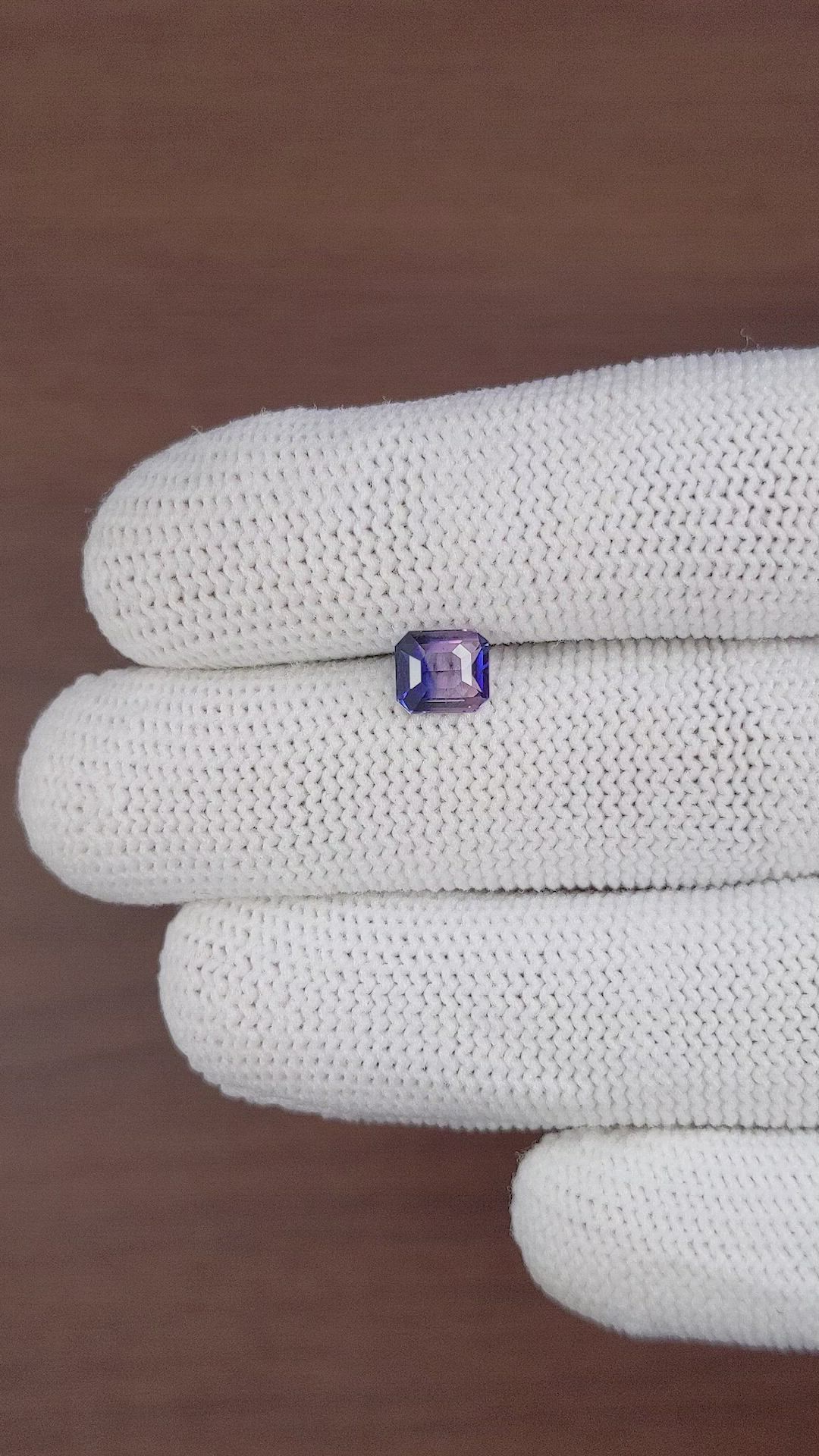 1.18 Ct. Bi Color Sapphire from Tanzania Size Video