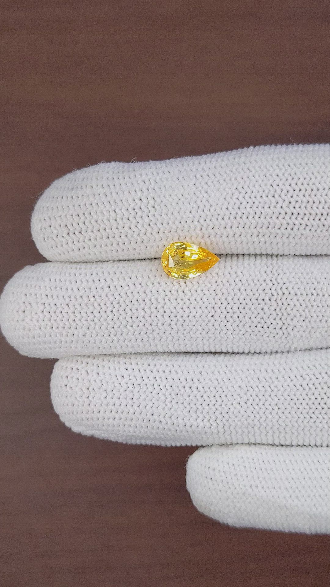 1.96 Ct. Yellow Sapphire from Ceylon (Sri Lanka) Size Video