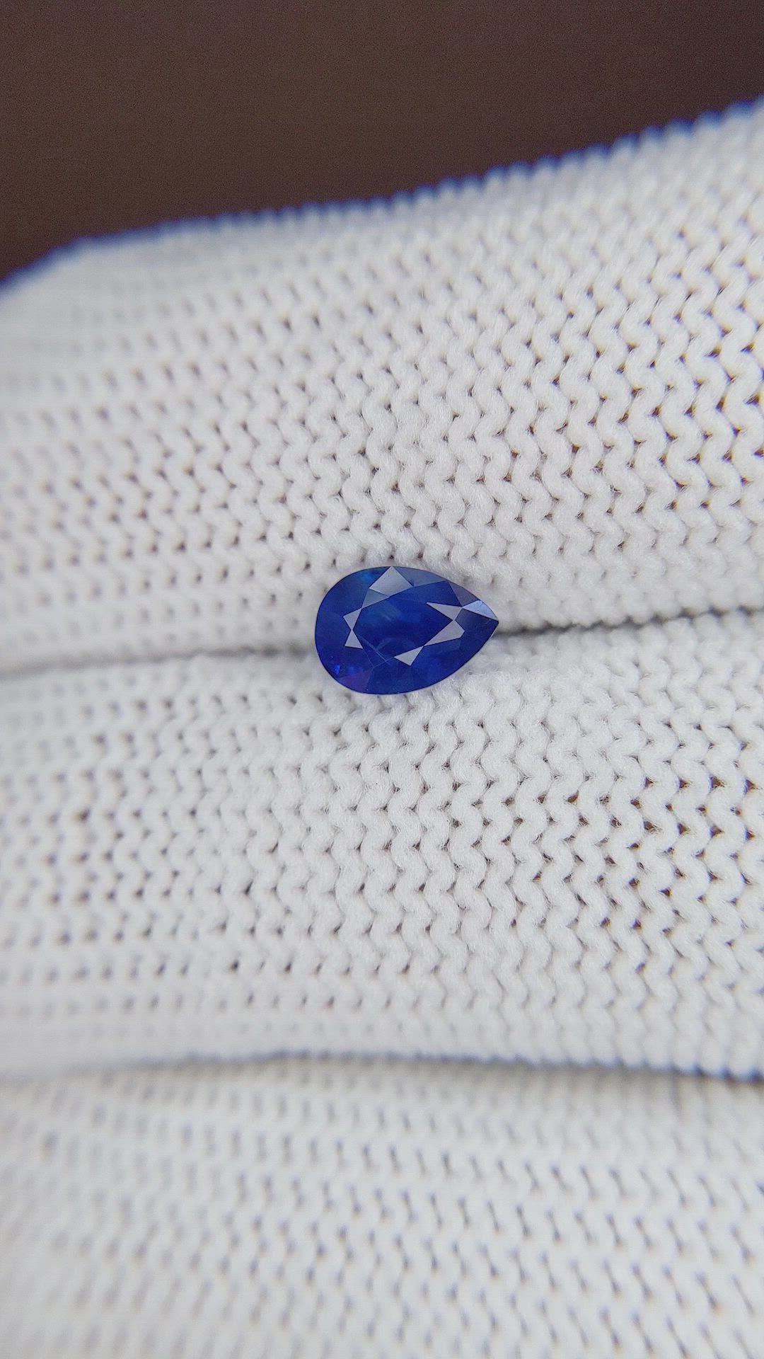 1.04 Ct. Blue Sapphire from Tanzania Size Video