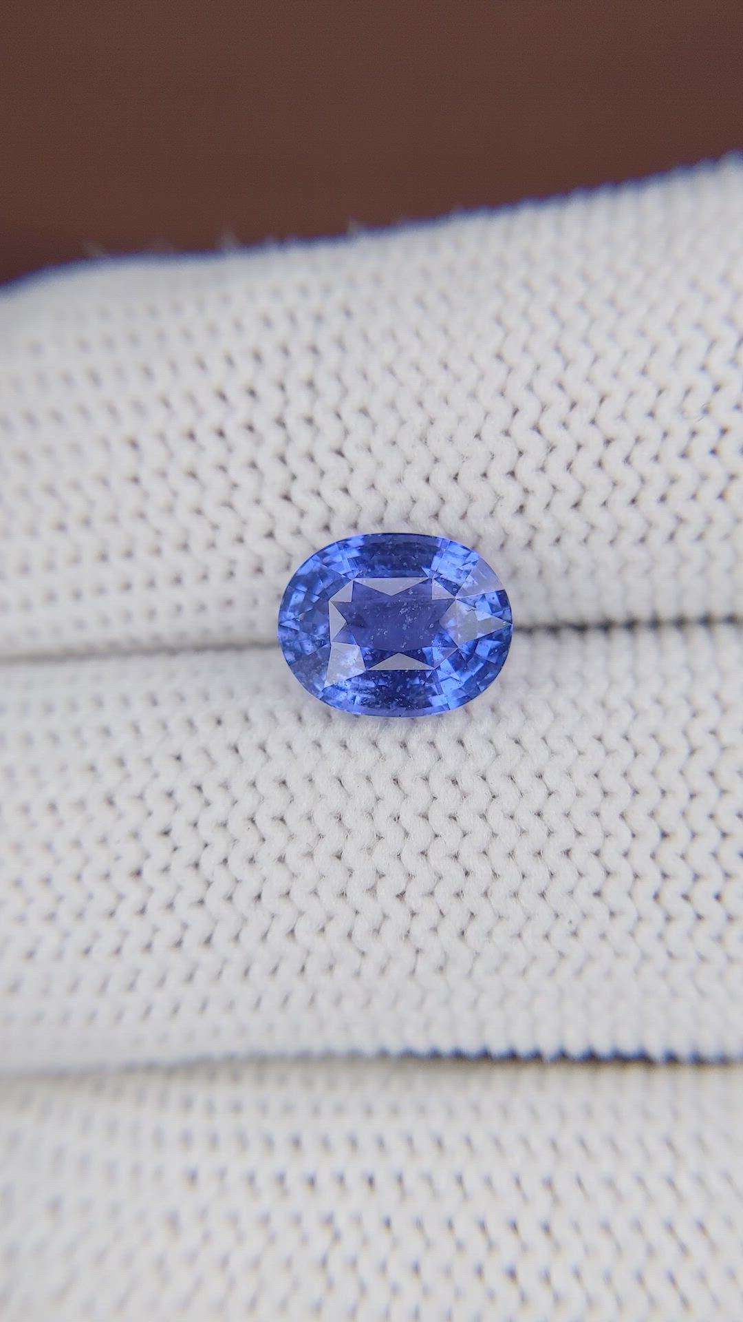 3.02 Ct. Blue Sapphire from Tanzania Size Video