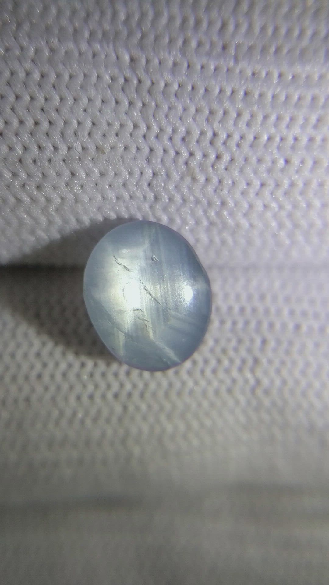 3.17 Ct. Grey Star Sapphire from Ceylon (Sri Lanka) Size Video