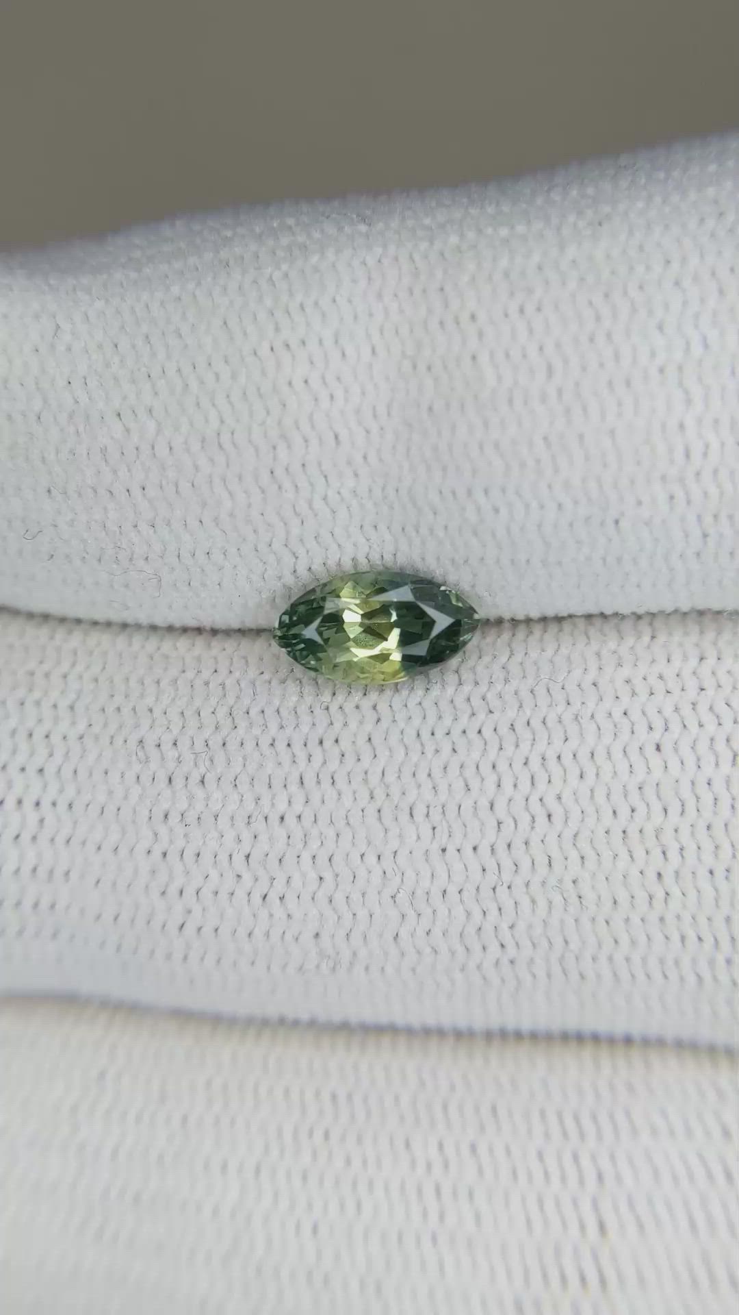 1.11 Ct. Bi Color Sapphire from Madagascar Size Video