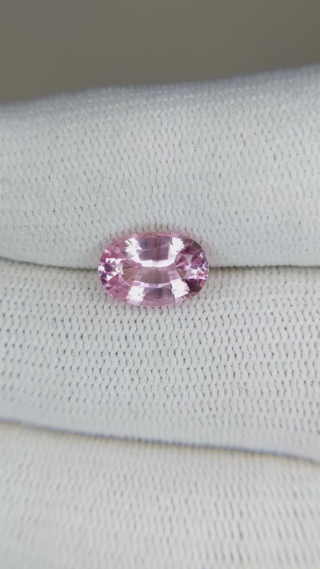 2.47 Ct. Padparadscha Sapphire from Madagascar Size Video