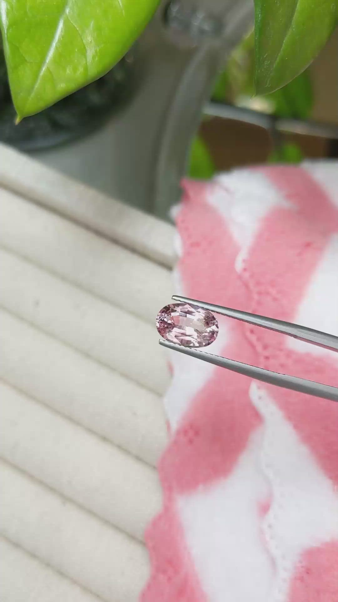 2.47 Ct. Padparadscha Sapphire from Madagascar Size Video