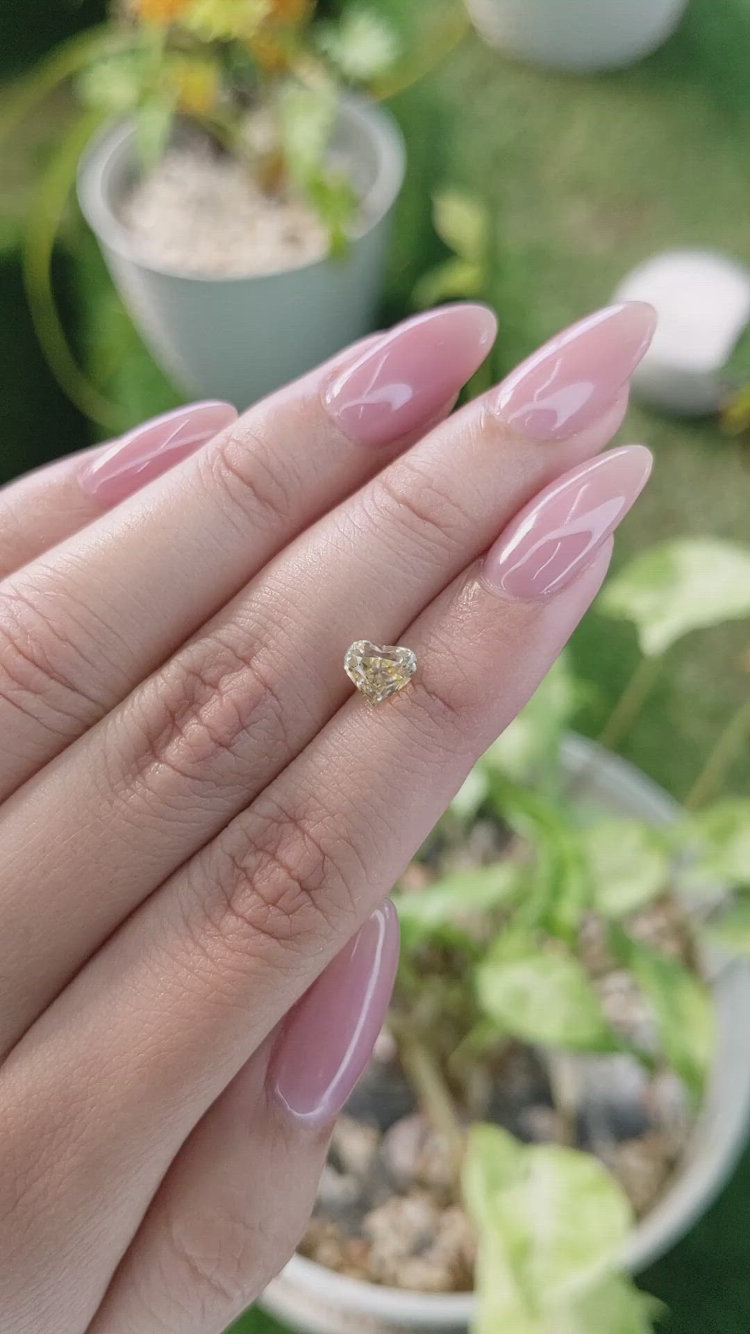 1.33 Ct. Yellow Sapphire from Ceylon (Sri Lanka) Size Video