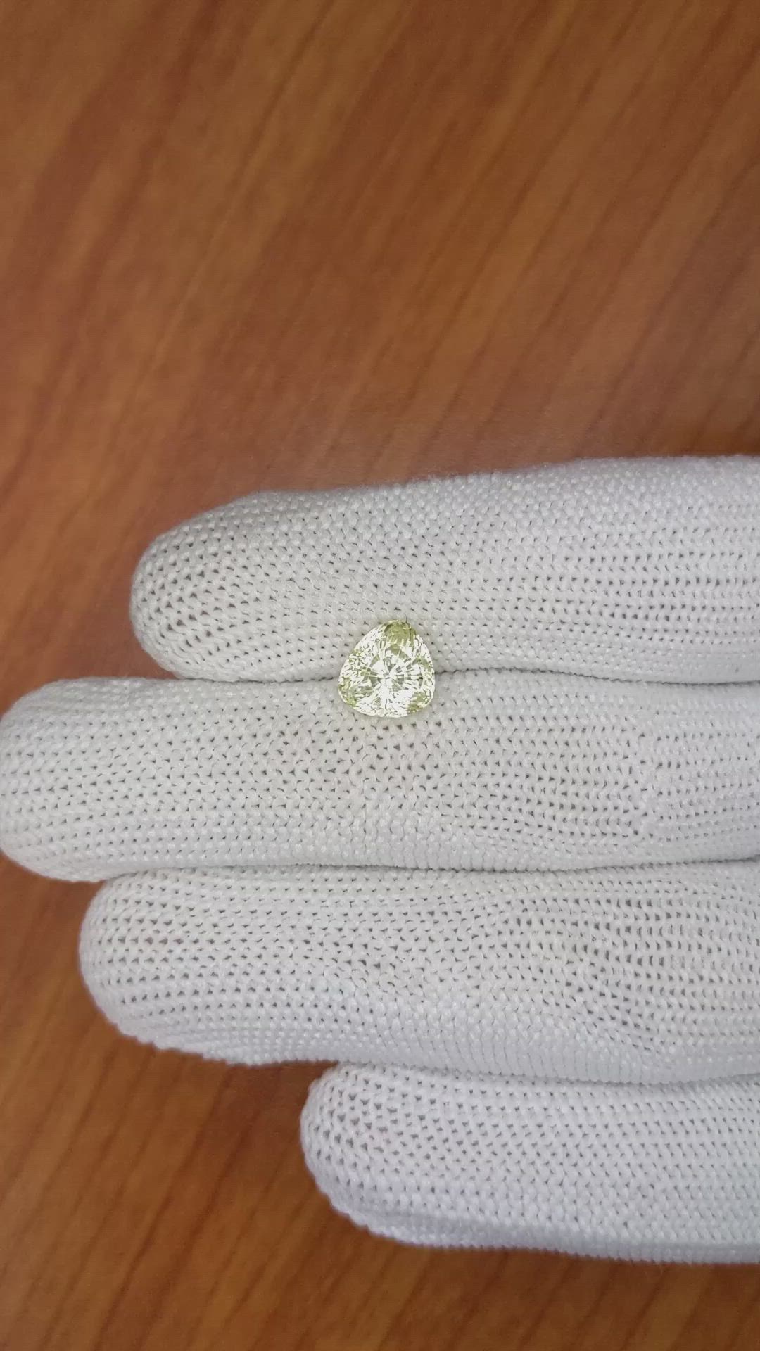2.80 Ct. Yellow Sapphire from Ceylon (Sri Lanka) Size Video