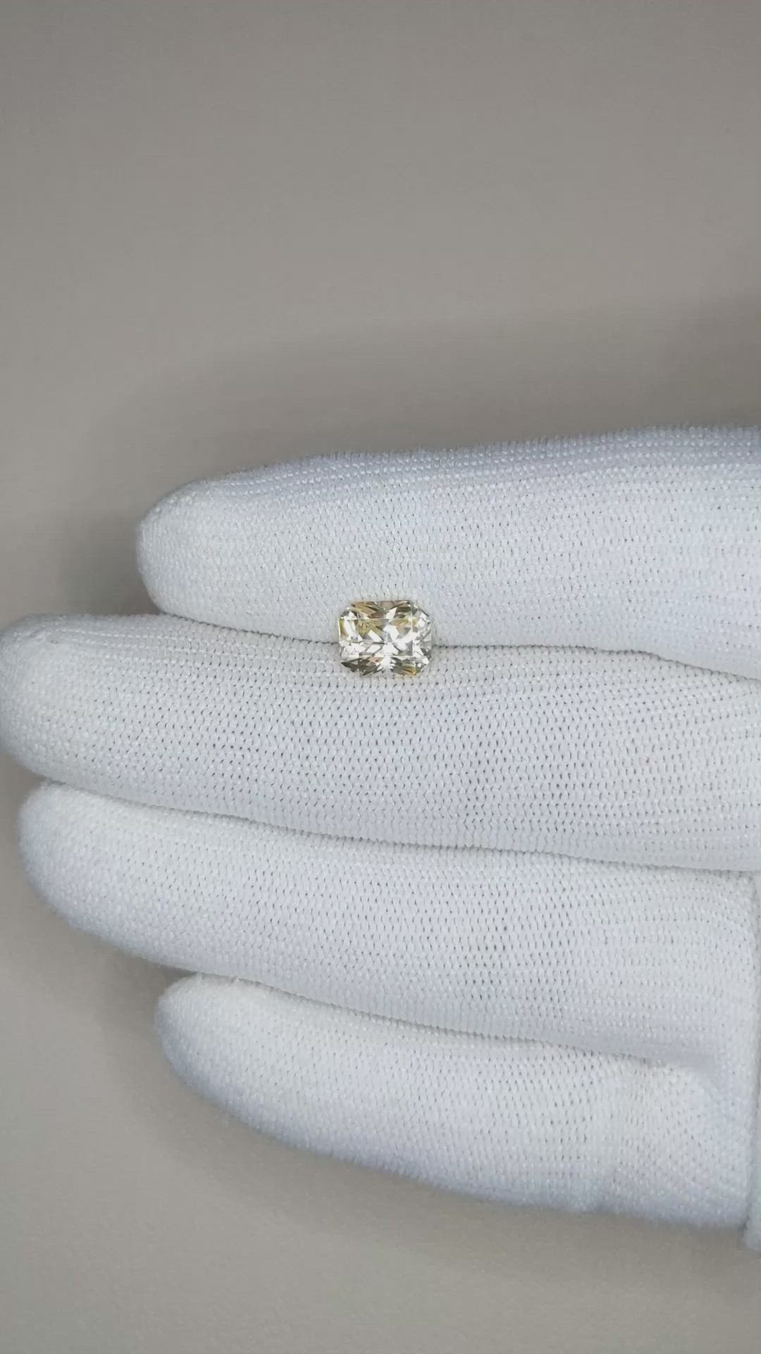 2.08 Ct. Yellow Sapphire from Ceylon (Sri Lanka) Size Video