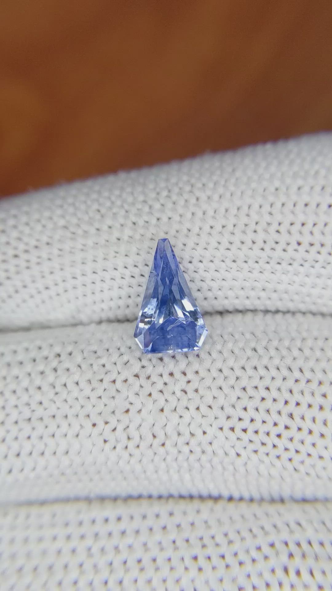1.94 Ct. Blue Sapphire from Ceylon (Sri Lanka) Size Video