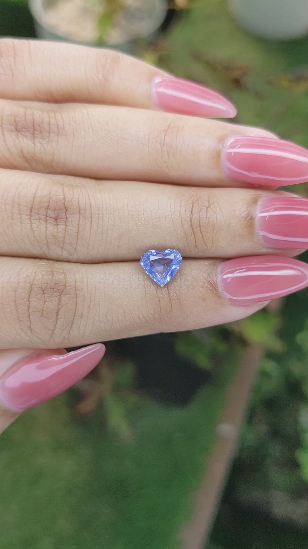 1.36 Ct. Blue Sapphire from Ceylon (Sri Lanka) Size Video
