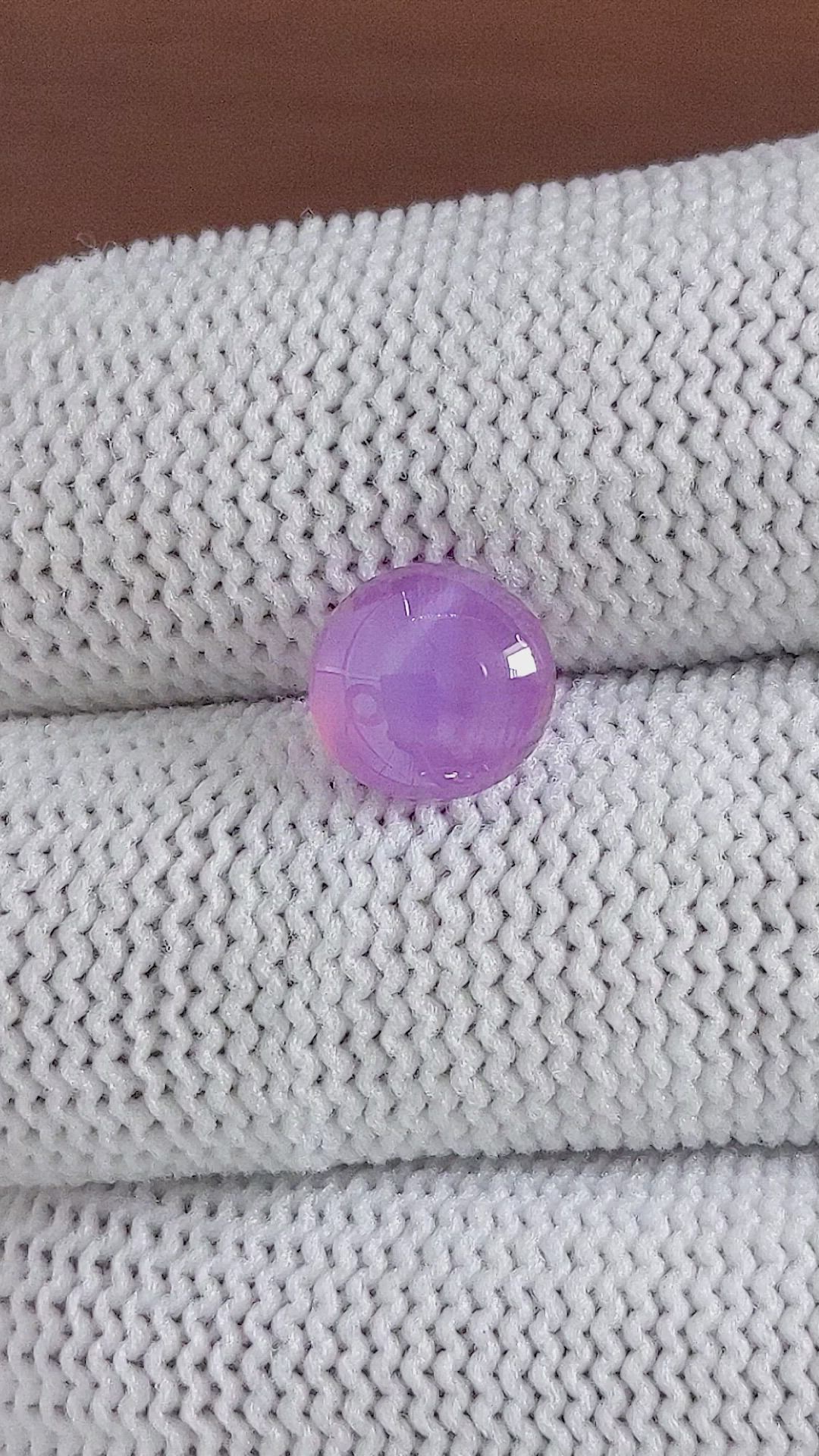 2.78 Ct. Pink Star Sapphire from Ceylon (Sri Lanka) Size Video