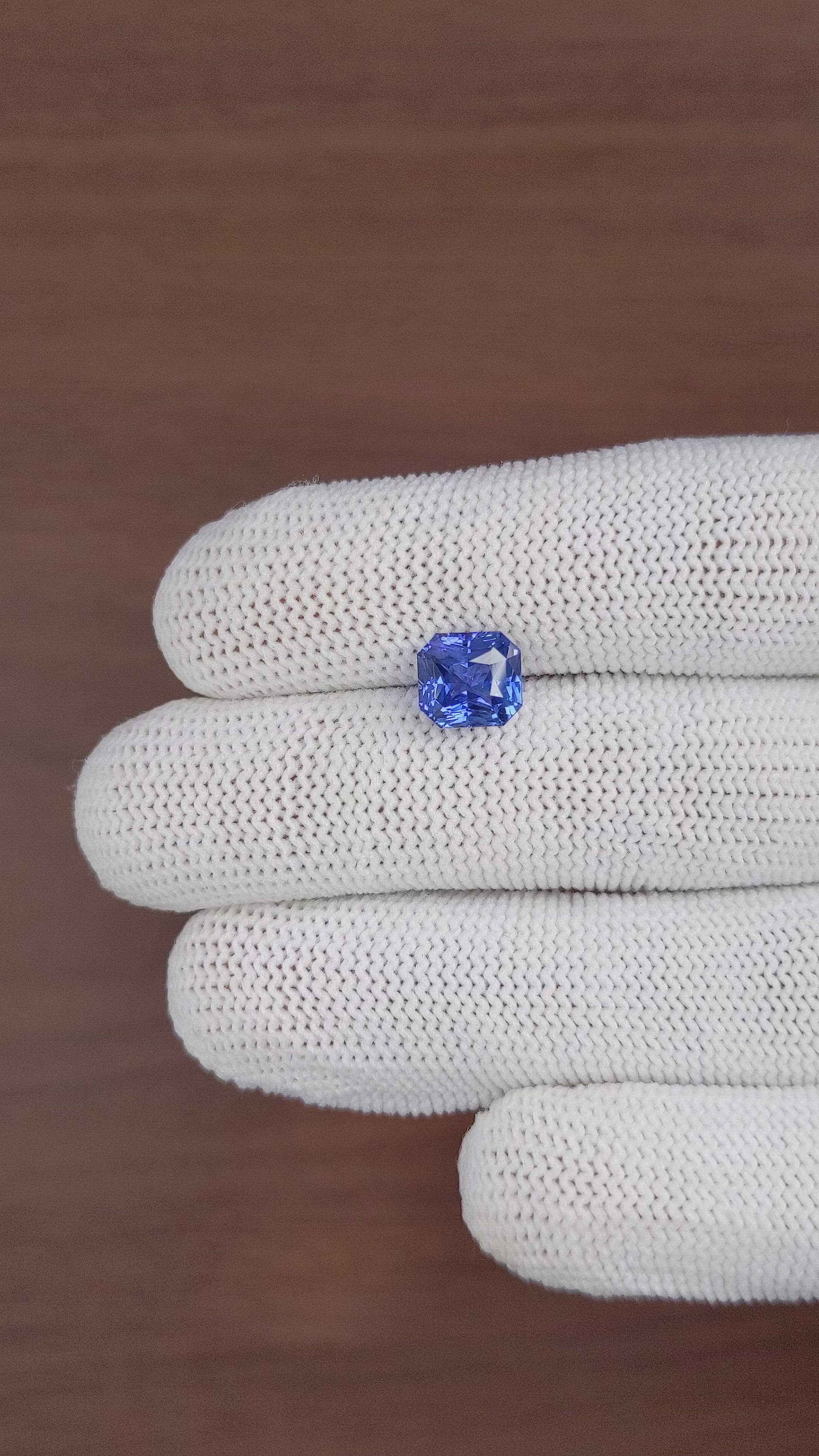3.29 Ct. Blue Sapphire from Tanzania Size Video