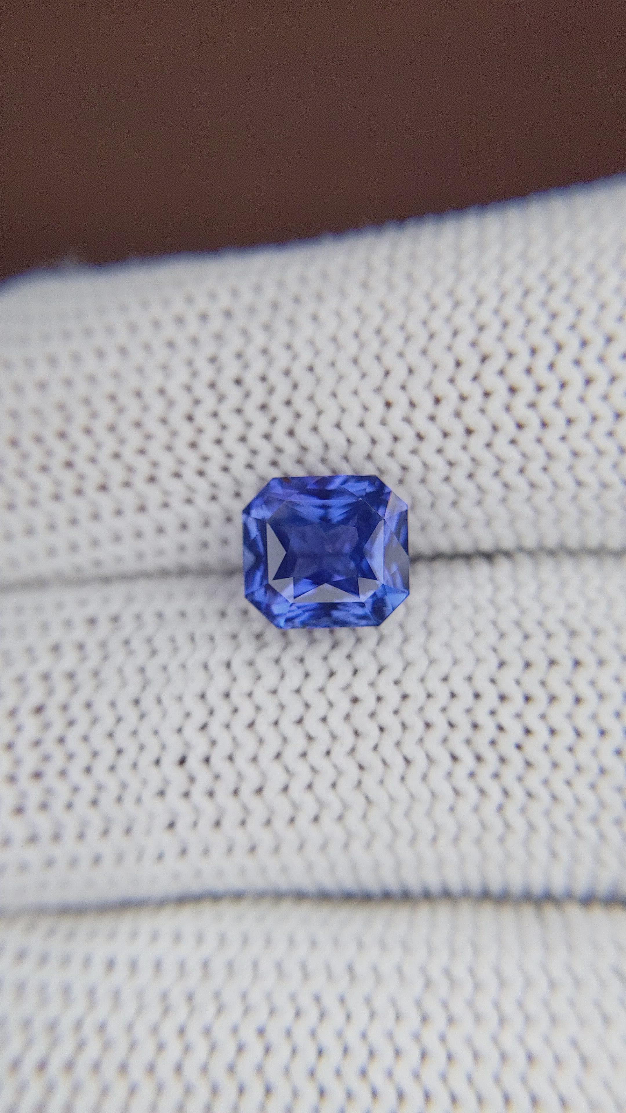 3.29 Ct. Blue Sapphire from Tanzania Size Video