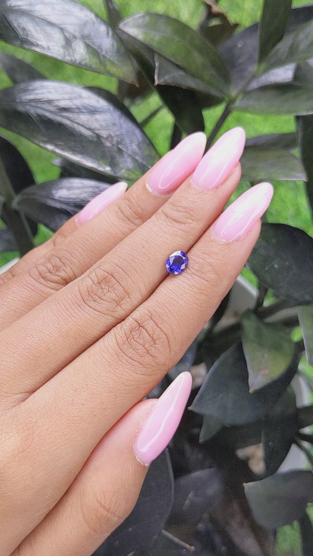 0.92 Ct. Color Change Sapphire from Tanzania Size Video