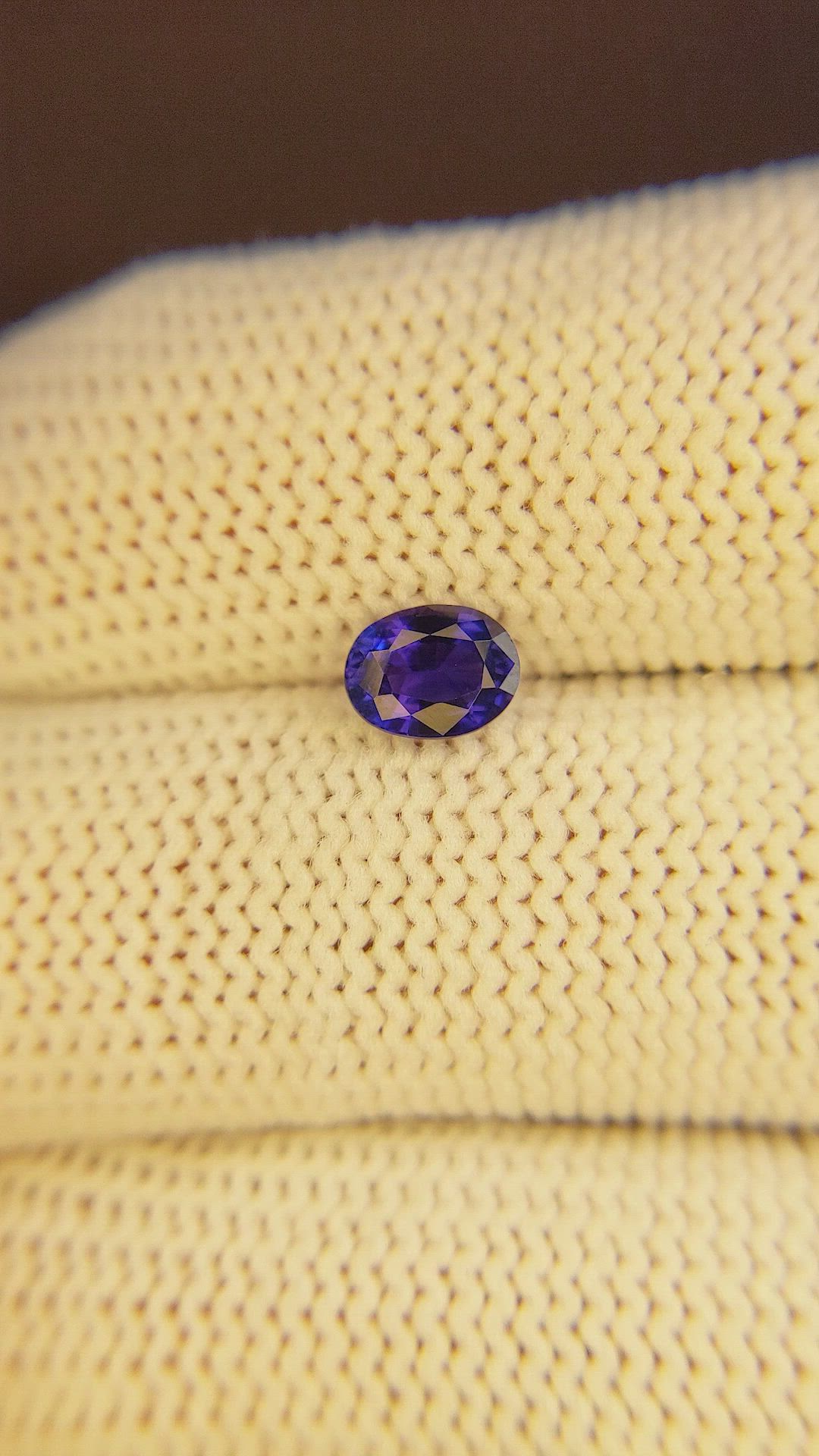 0.92 Ct. Color Change Sapphire from Tanzania Size Video
