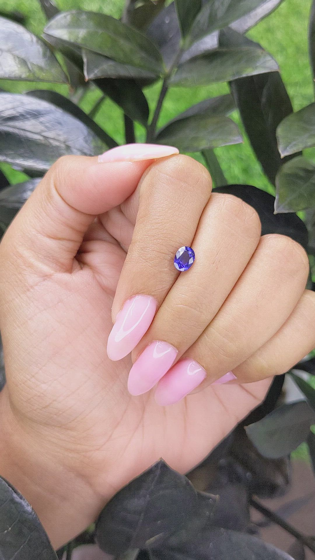 0.92 Ct. Color Change Sapphire from Tanzania Size Video