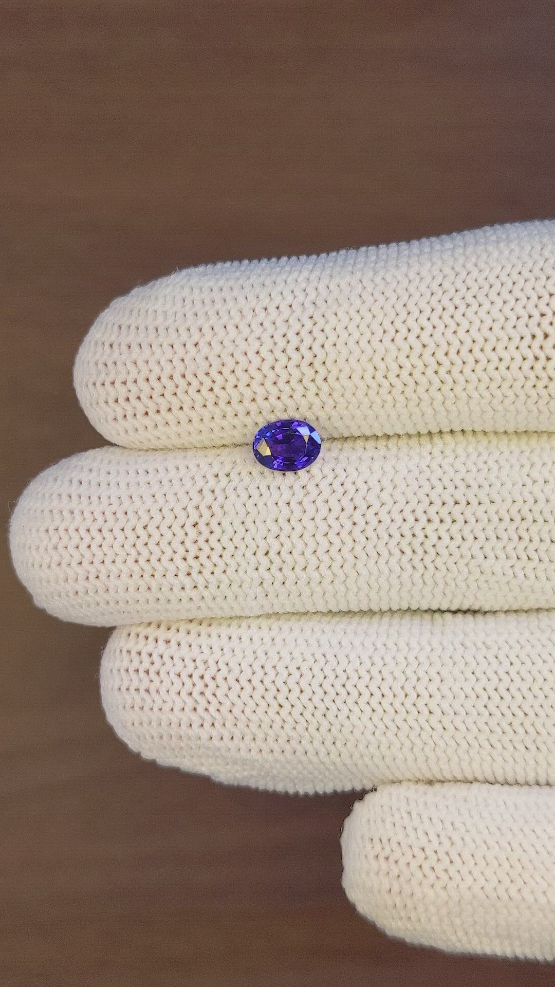 0.92 Ct. Color Change Sapphire from Tanzania Size Video