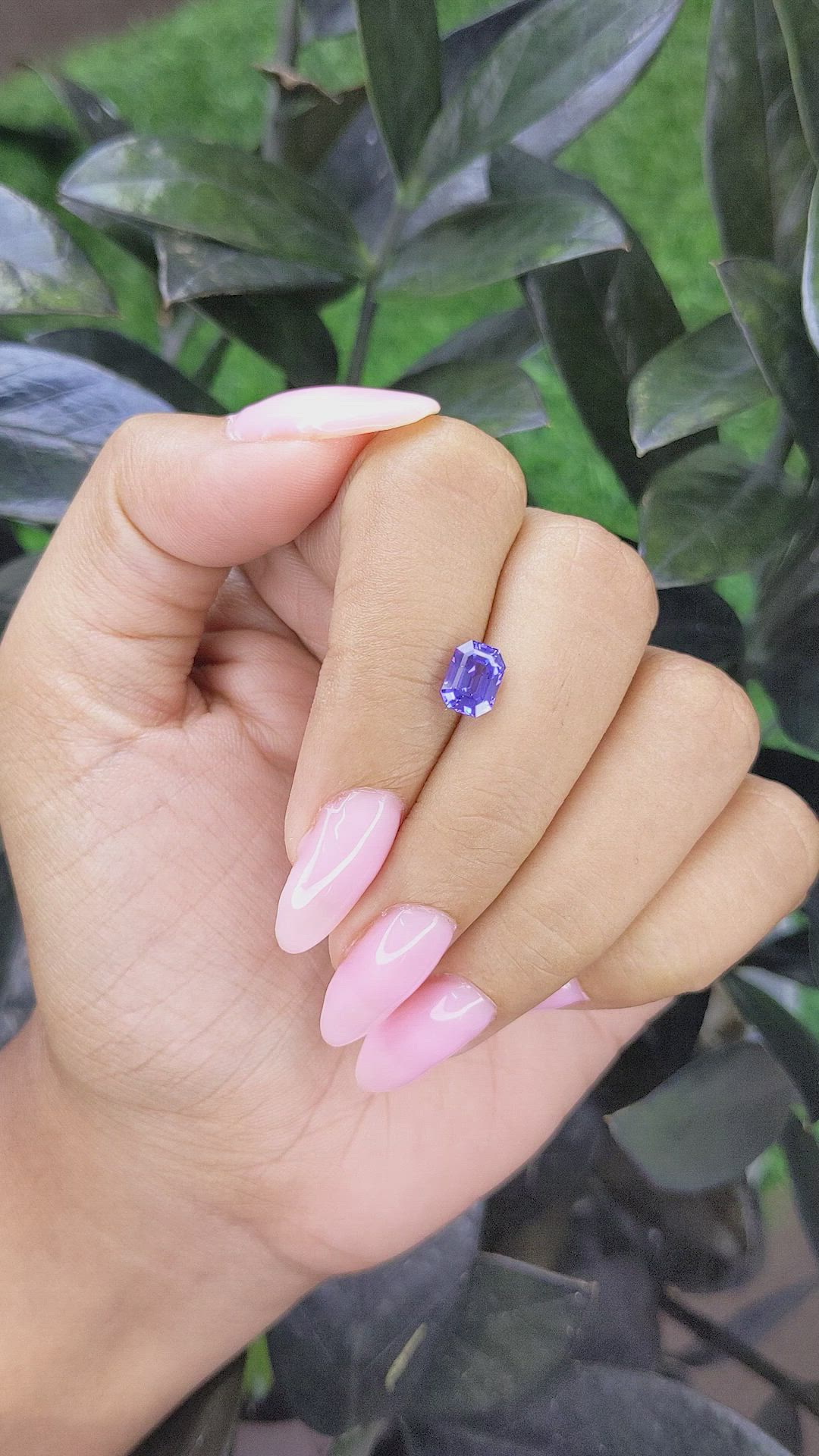 1.39 Ct. Color Change Sapphire from Tanzania Size Video