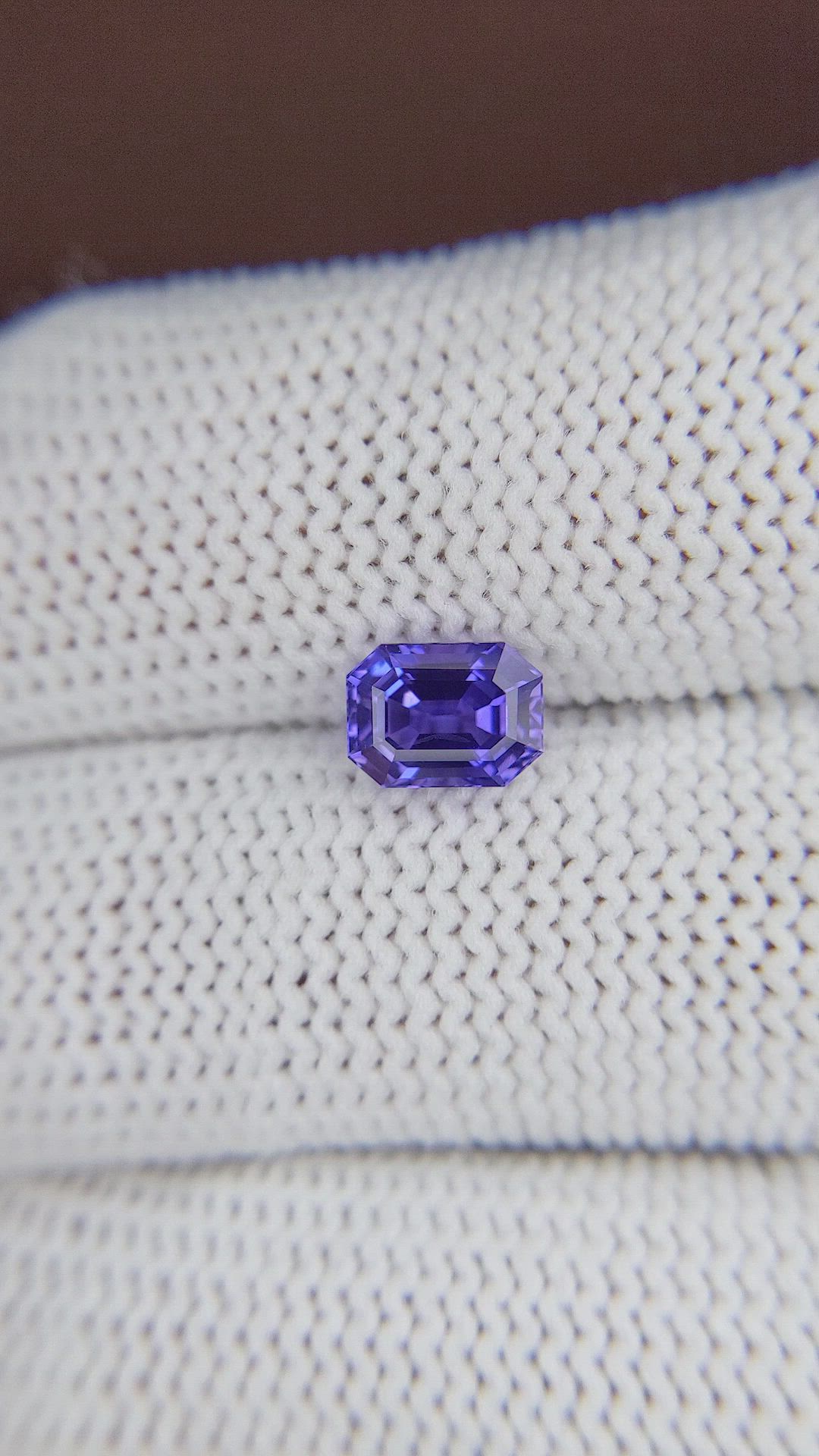 1.39 Ct. Color Change Sapphire from Tanzania Size Video