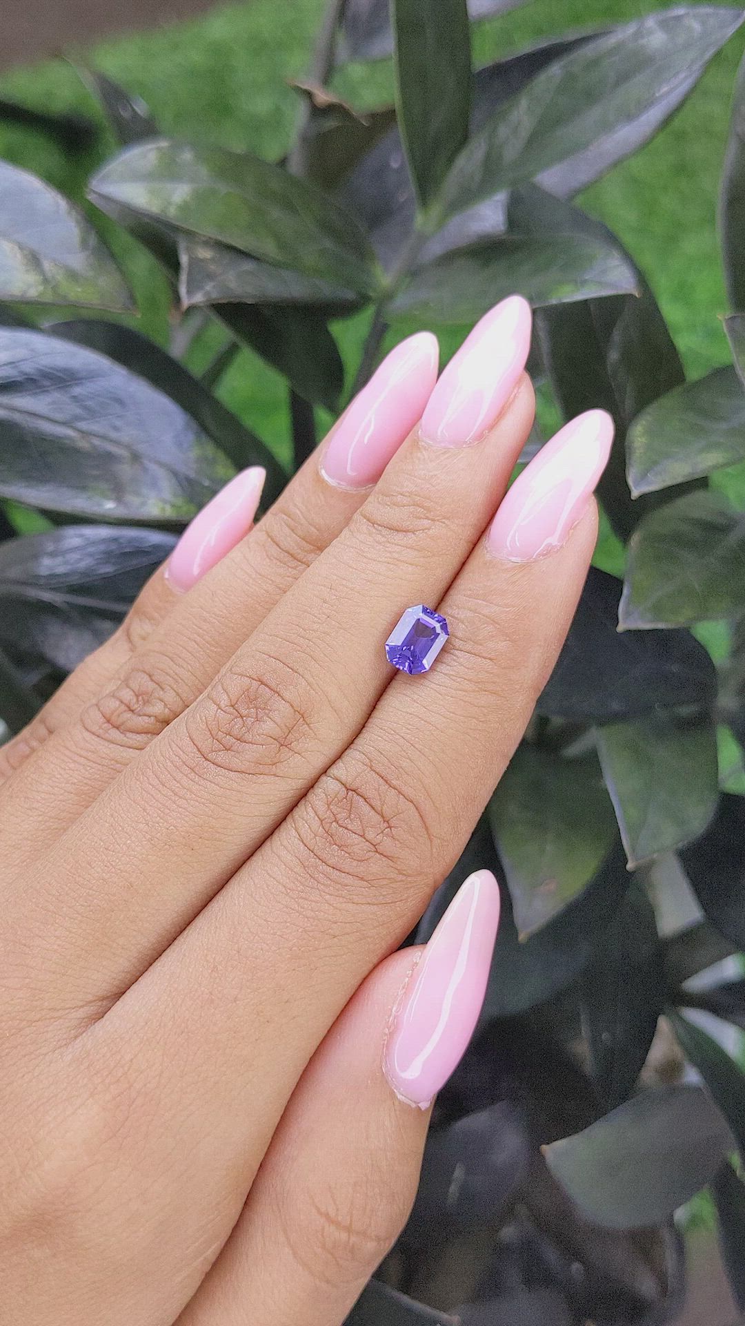 1.39 Ct. Color Change Sapphire from Tanzania Size Video