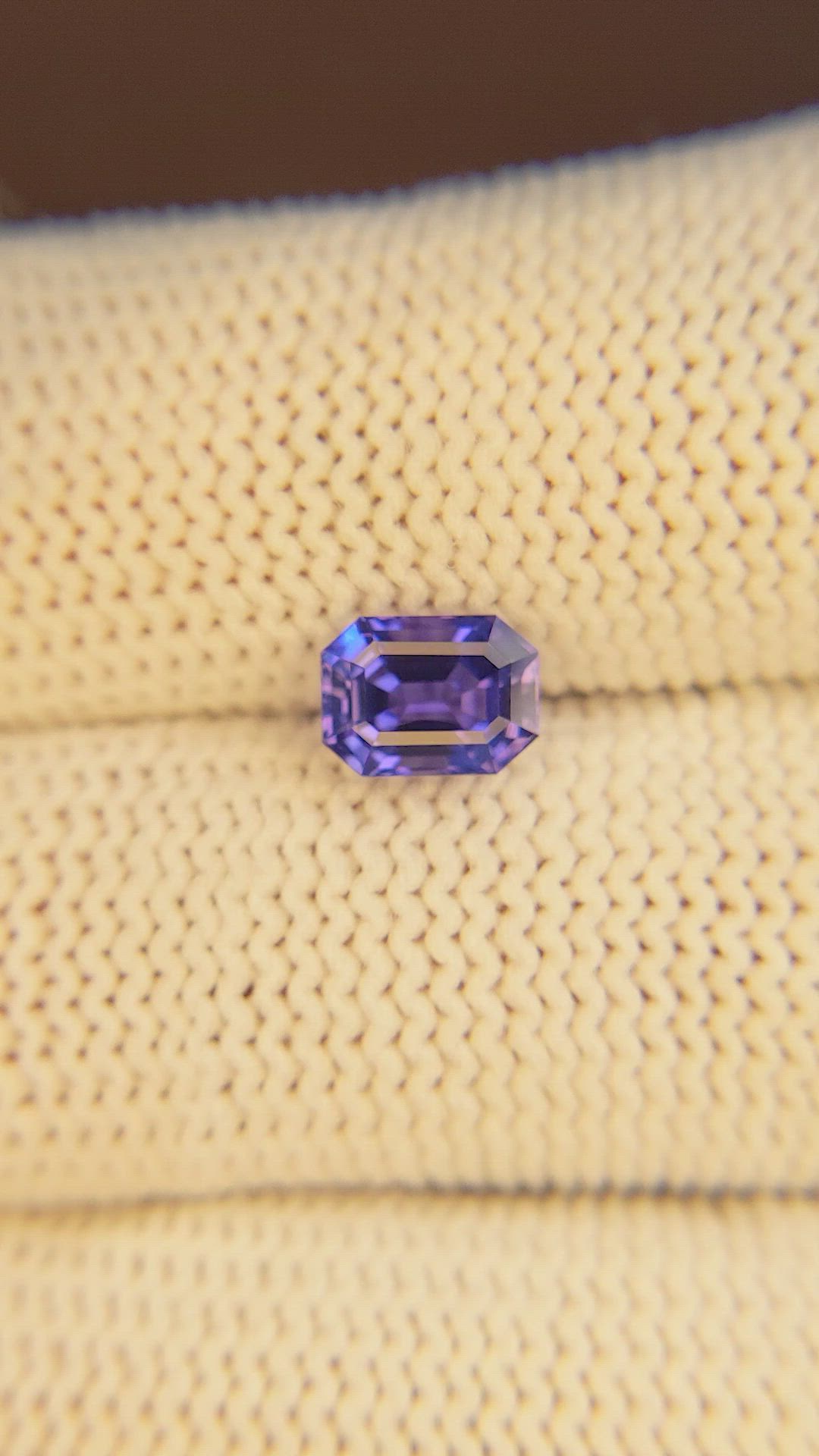 1.39 Ct. Color Change Sapphire from Tanzania Size Video