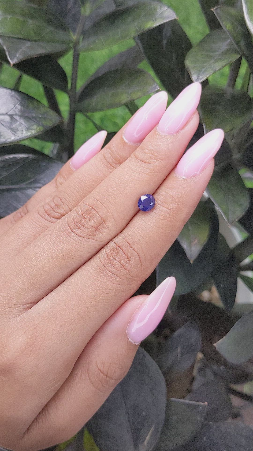 1.04 Ct. Color Change Sapphire from Tanzania Size Video