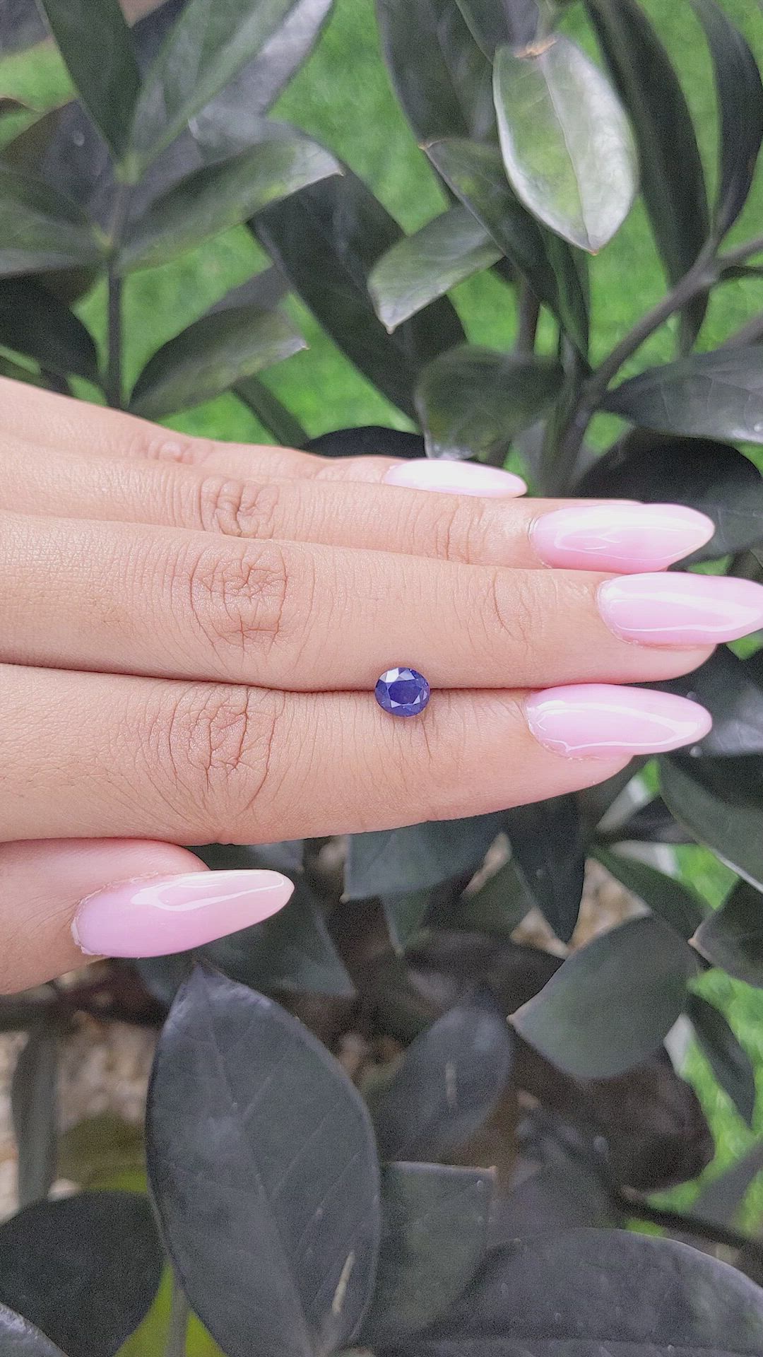 1.04 Ct. Color Change Sapphire from Tanzania Size Video